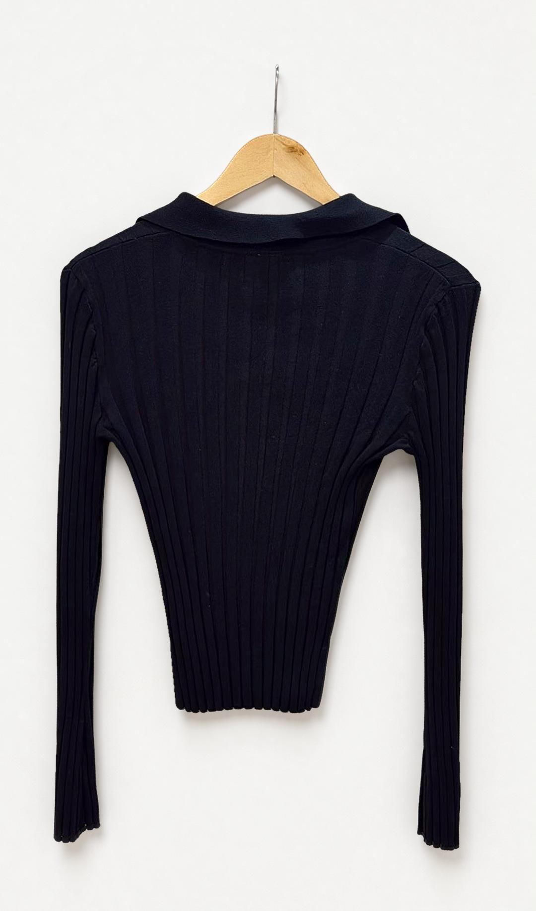 Anko Black Long Sleeve Knit Top 10 thumbnail 3