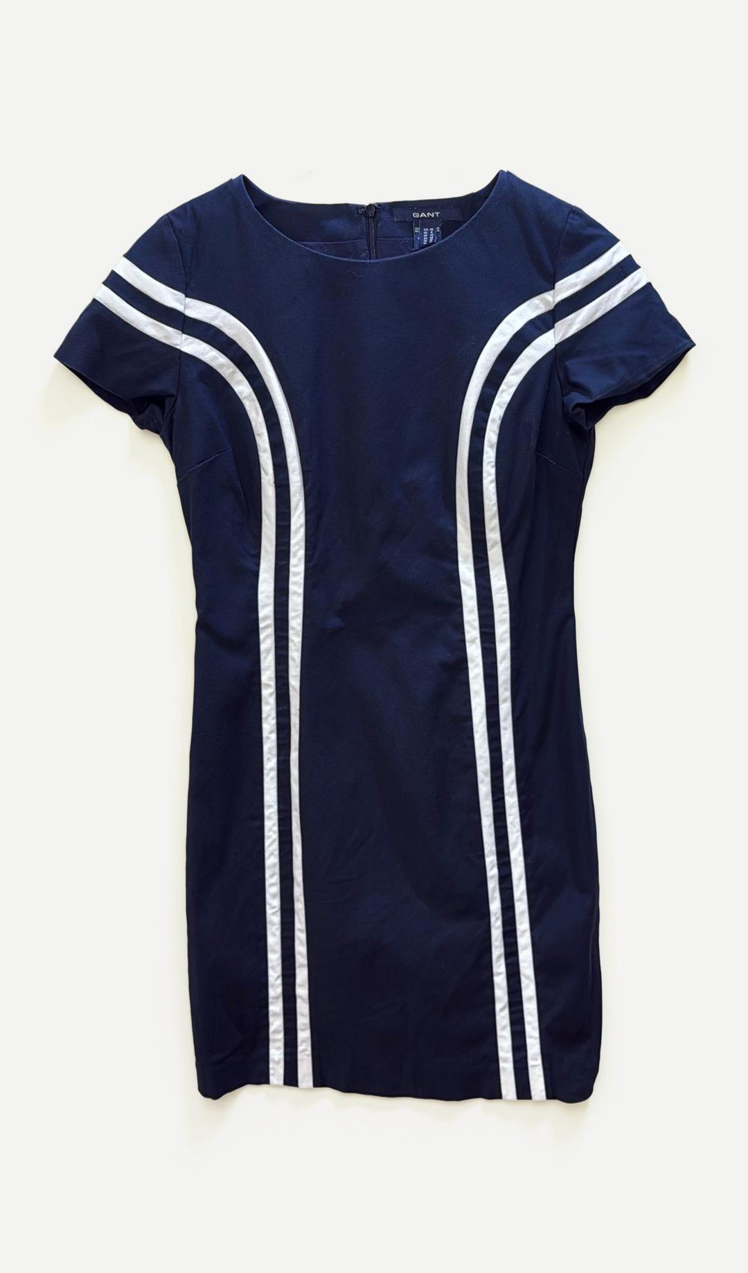 Gant Navy White Dress 8