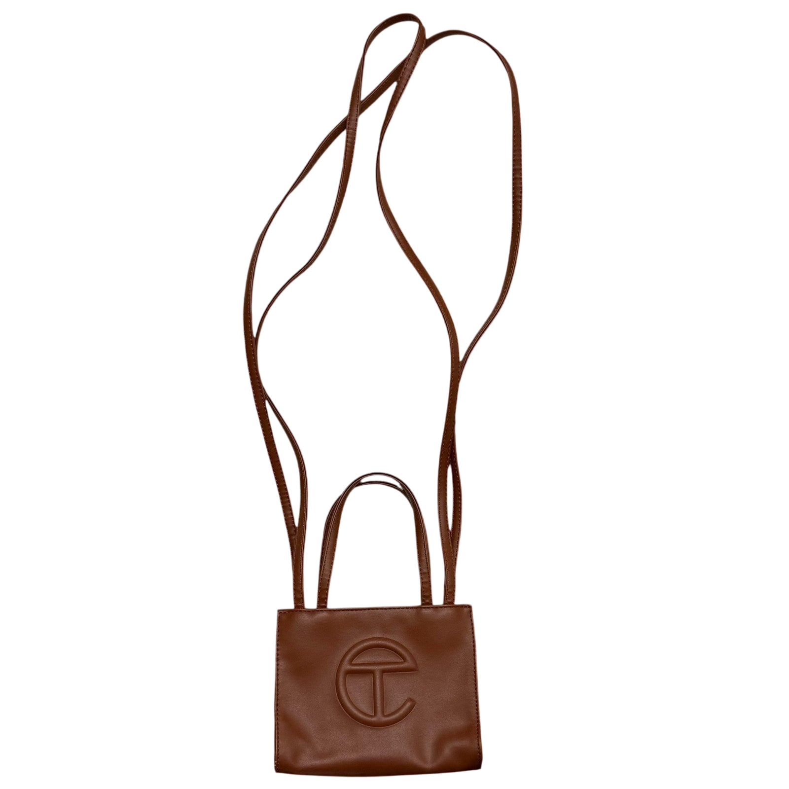 Telfar Small Shopping Bag Brown thumbnail 2