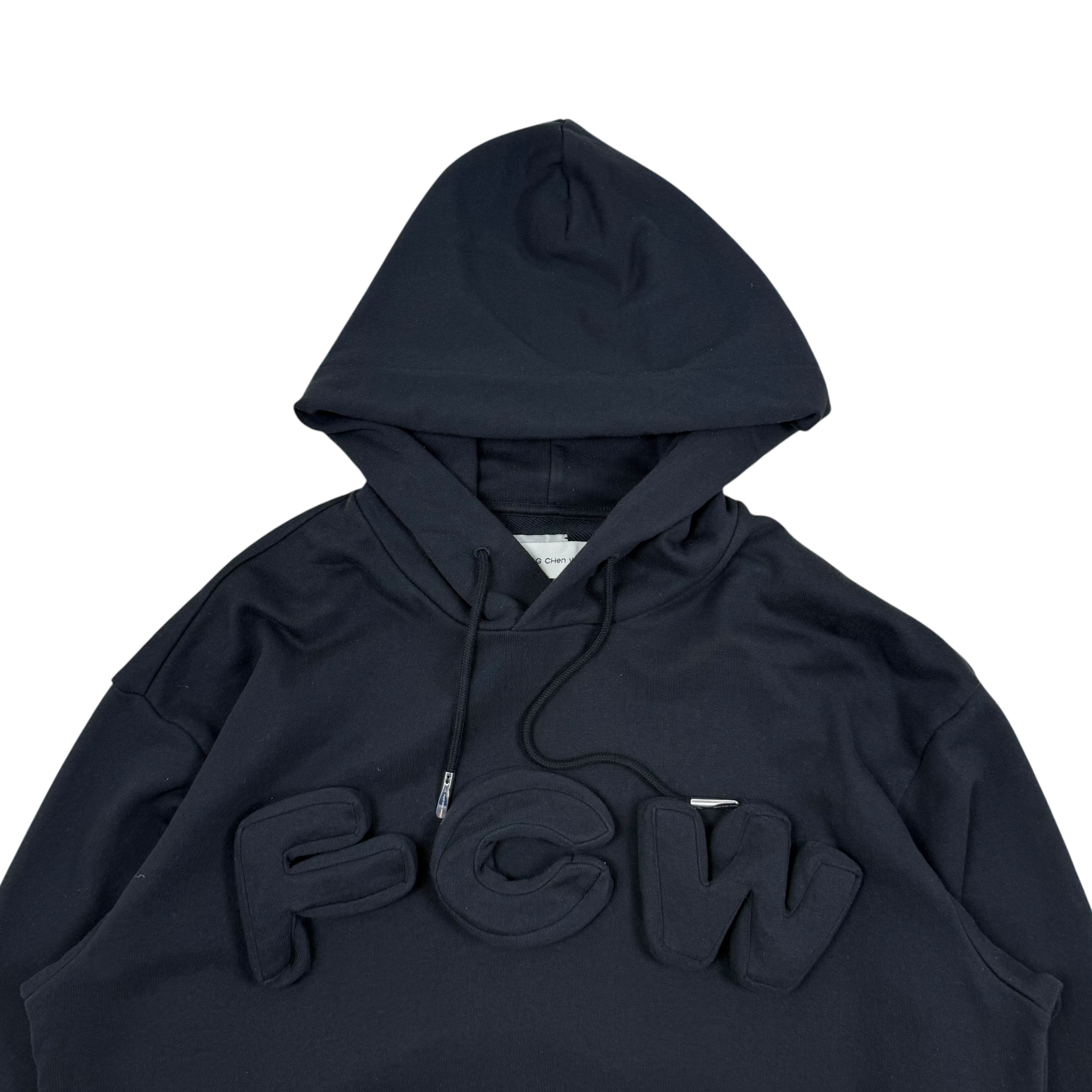 Feng Chen Wang 3D Logo Hoodie Black (Fits M-L) thumbnail 2