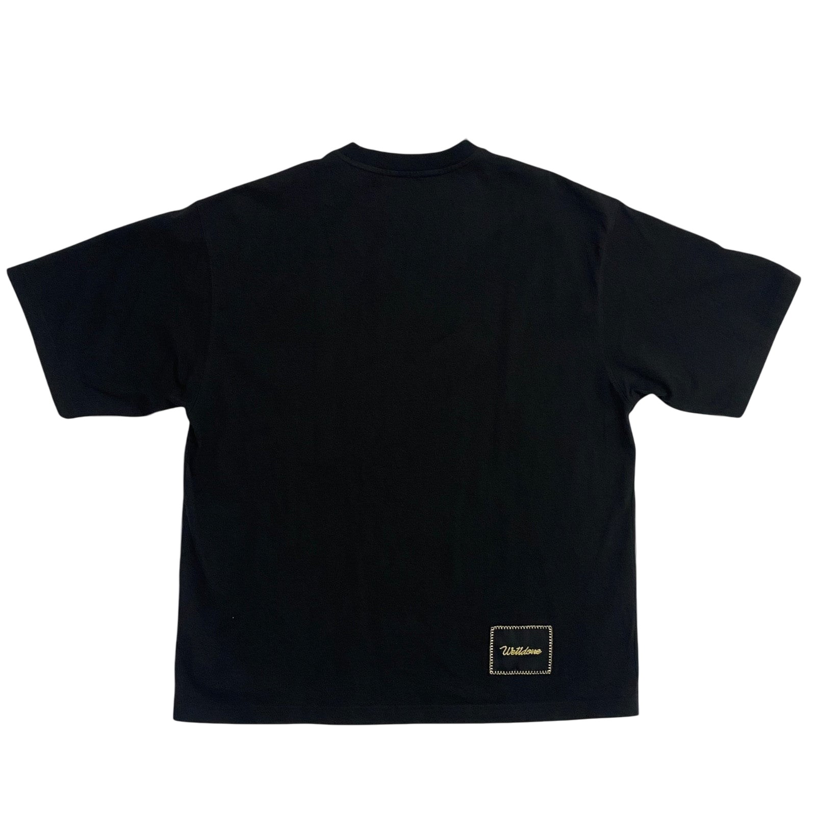 We11done Heavyweight T-Shirt Black (Fits L-XL) thumbnail 3
