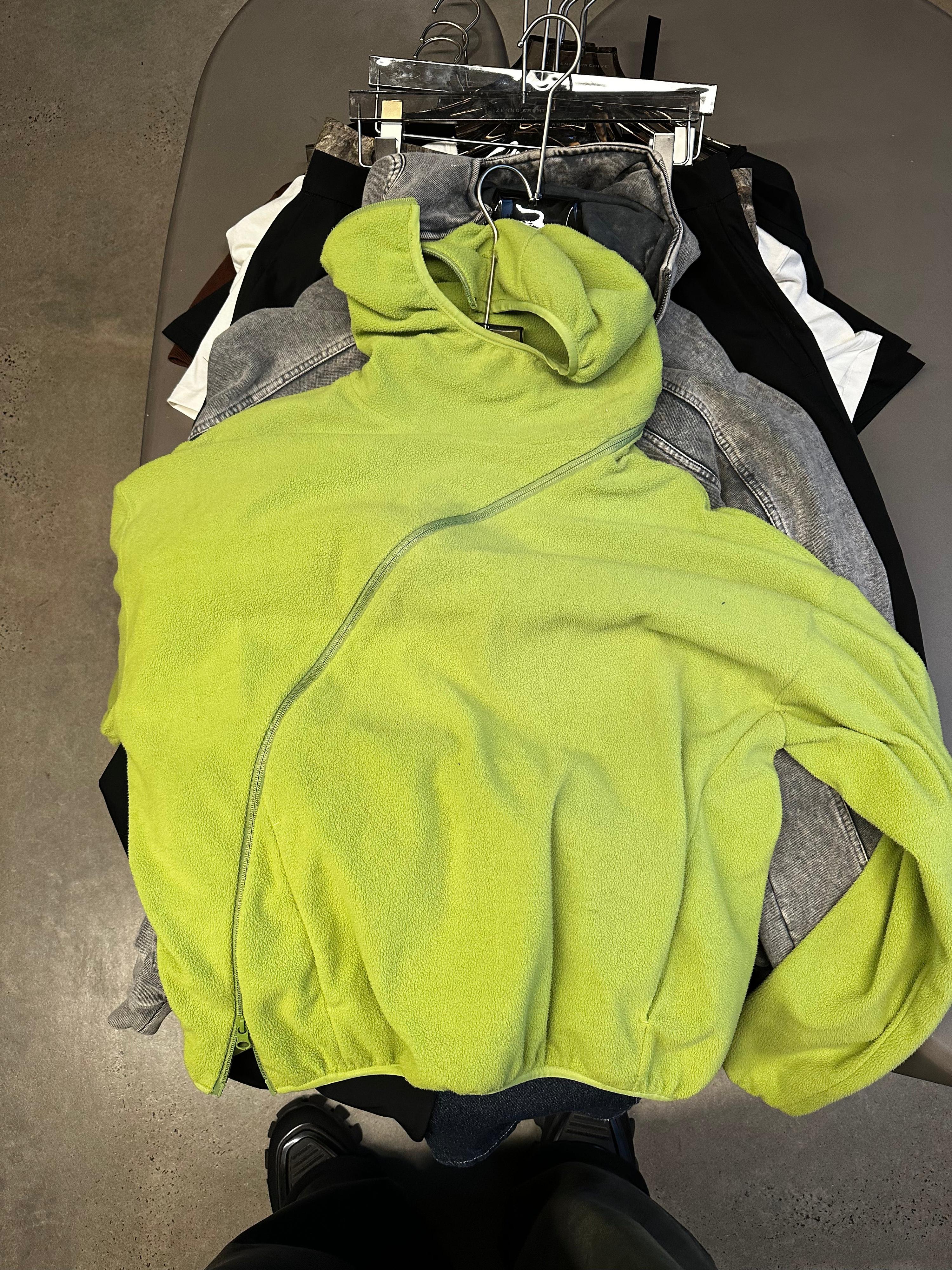 Post Archive Faction (PAF) 4.0+ Centre Hoodie Green (Fits L-XL)