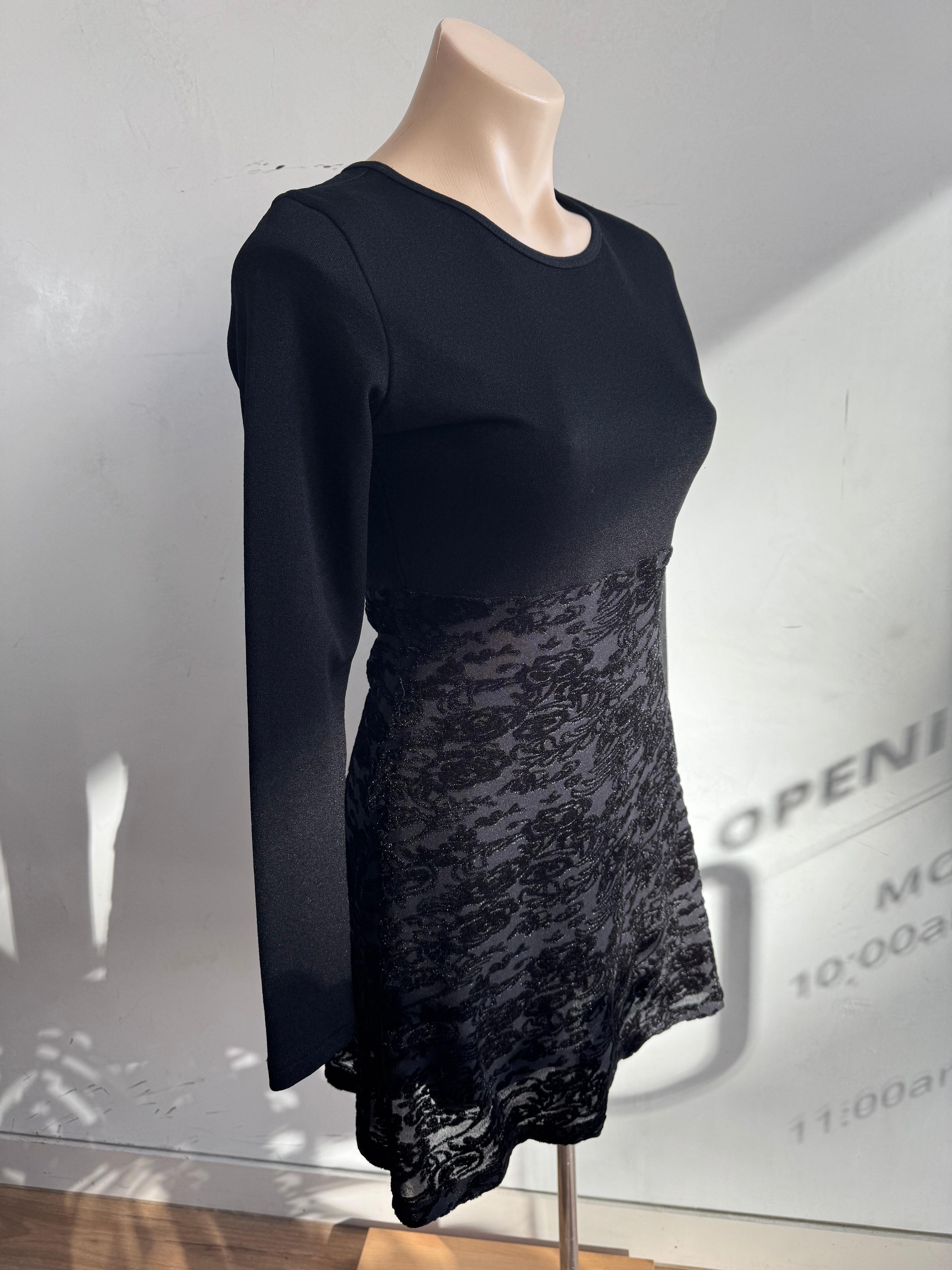 Vintage Twist little black dress - size s thumbnail 6