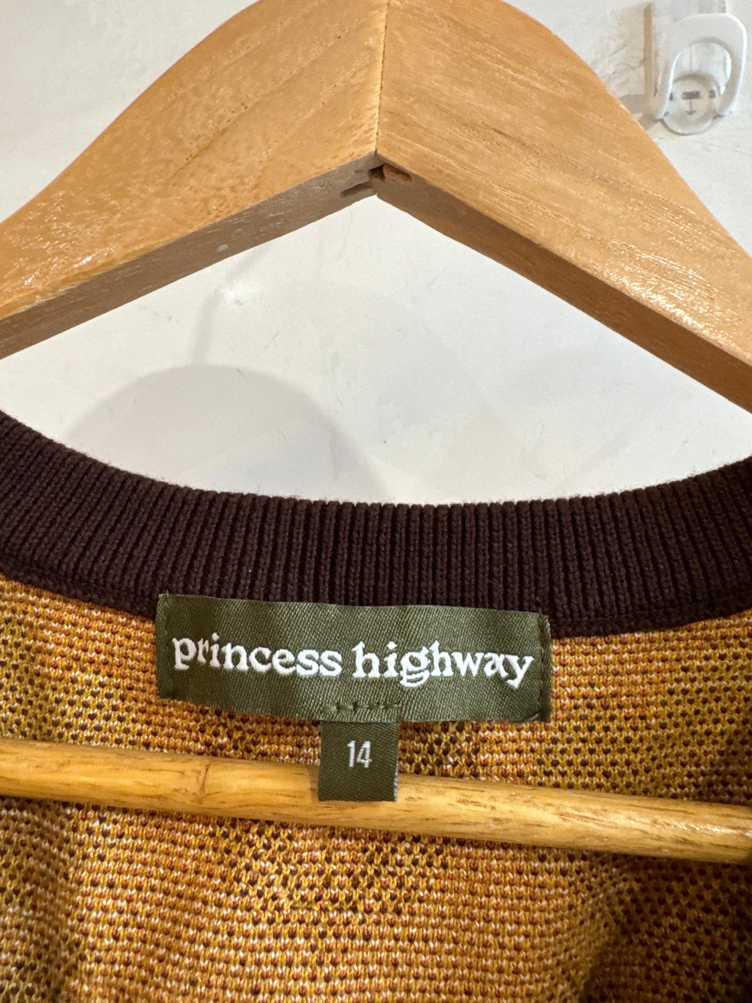 PRINCESS HIGHWAY Retro Tulip Print Vest Size 14 thumbnail 7