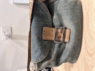 Fendi Vintage Denim Bag