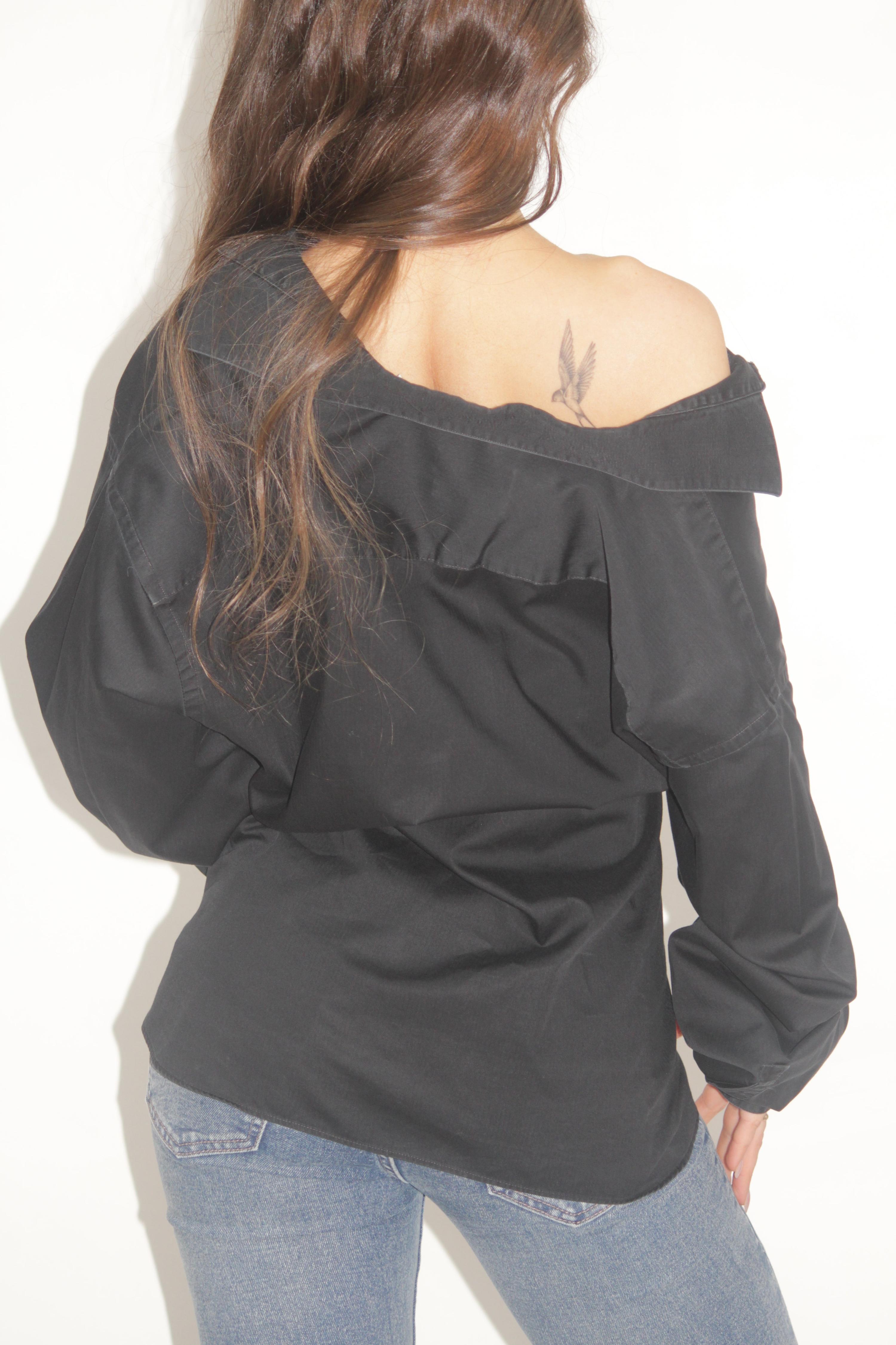 Calvin Klein Black Button-Up Shirt thumbnail 3