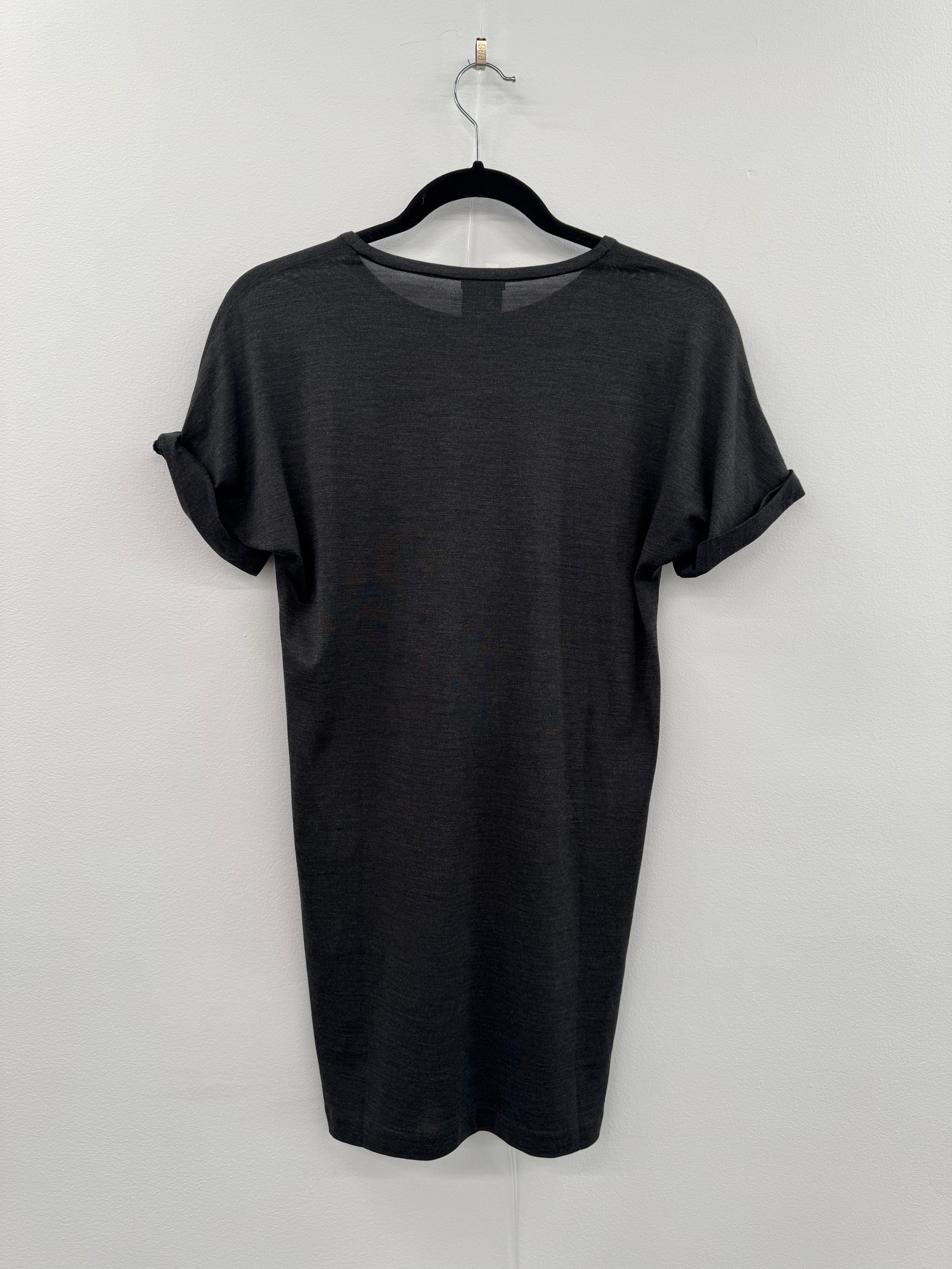 Calvin Klein Dark Grey Long Top - Size XS thumbnail 2