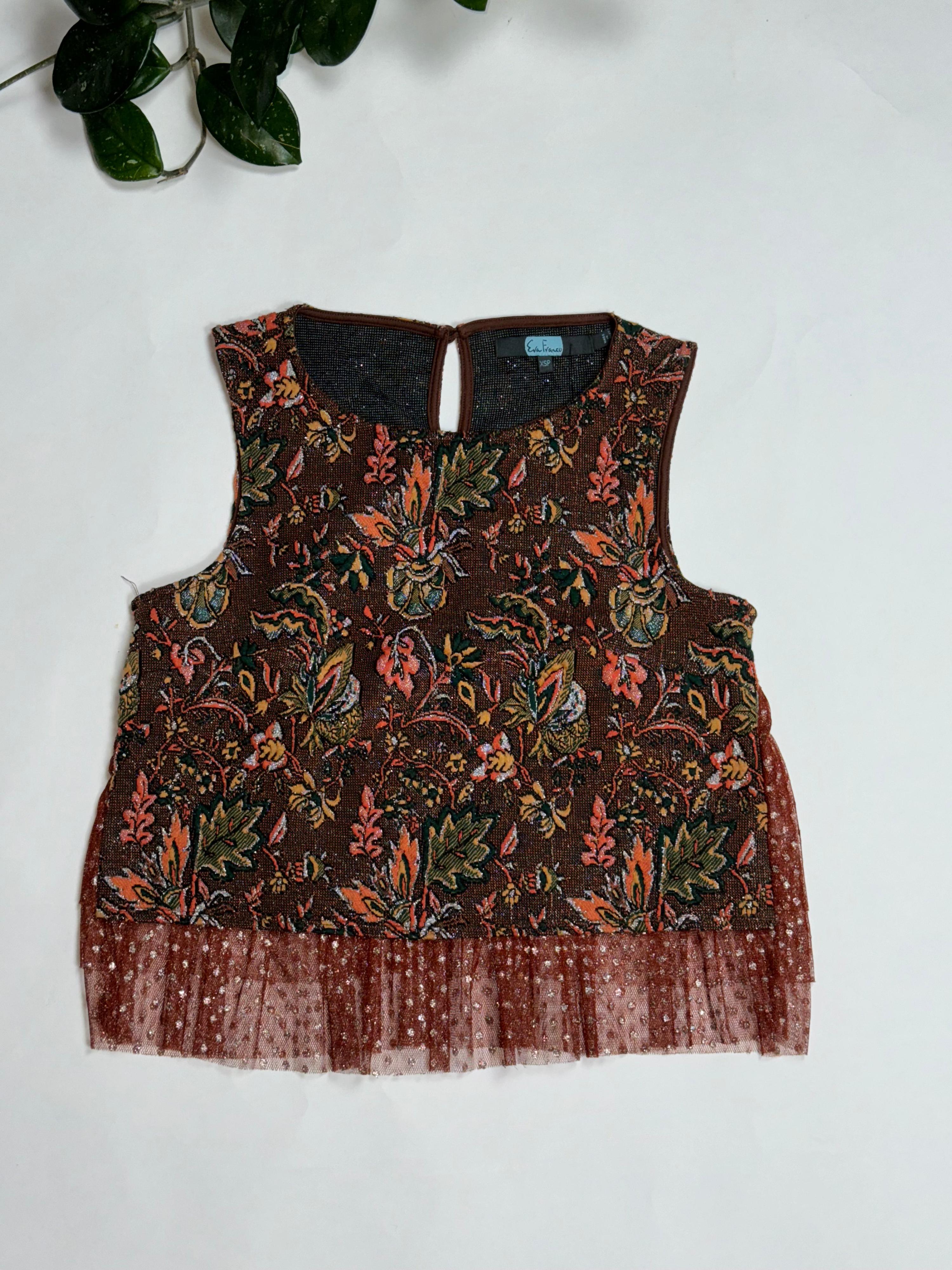 Eva Franco Floral Top