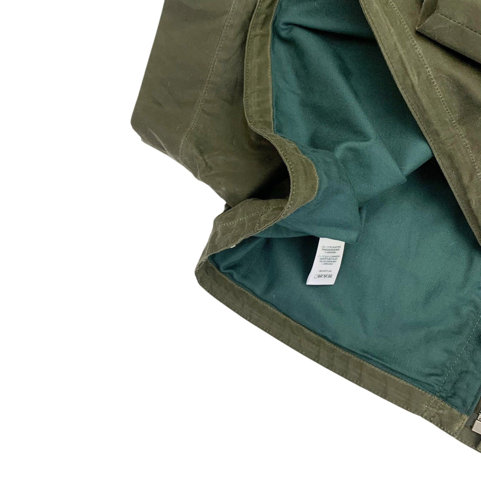 Reese Cooper FW21 Cropped Wax Jacket Green (Fits L-XL) thumbnail 5