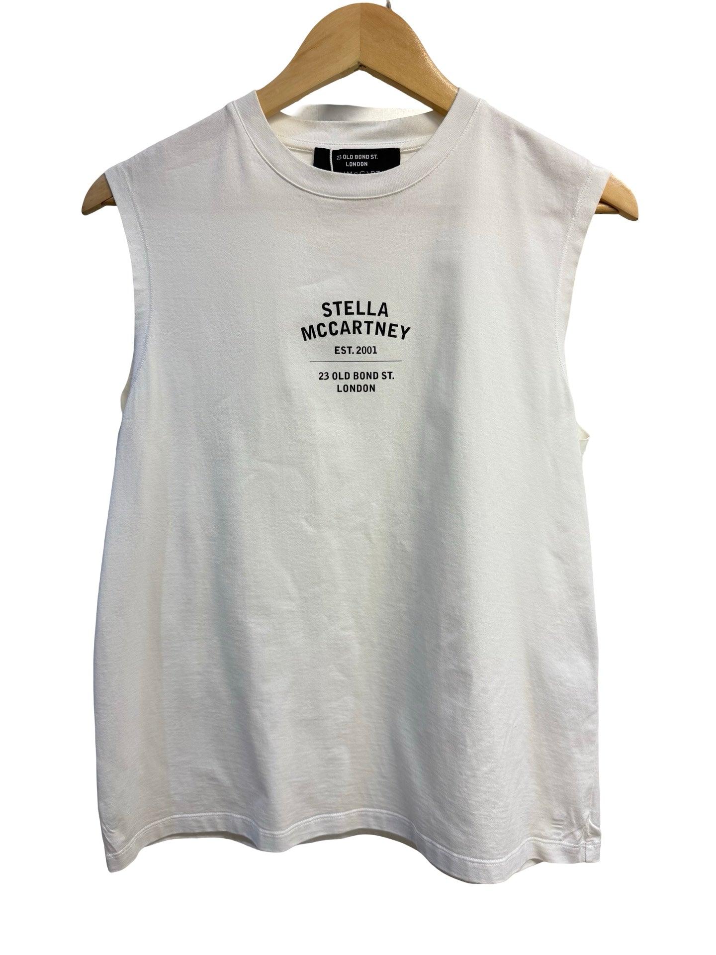 Stella McCartney White Sleeveless Top XXS