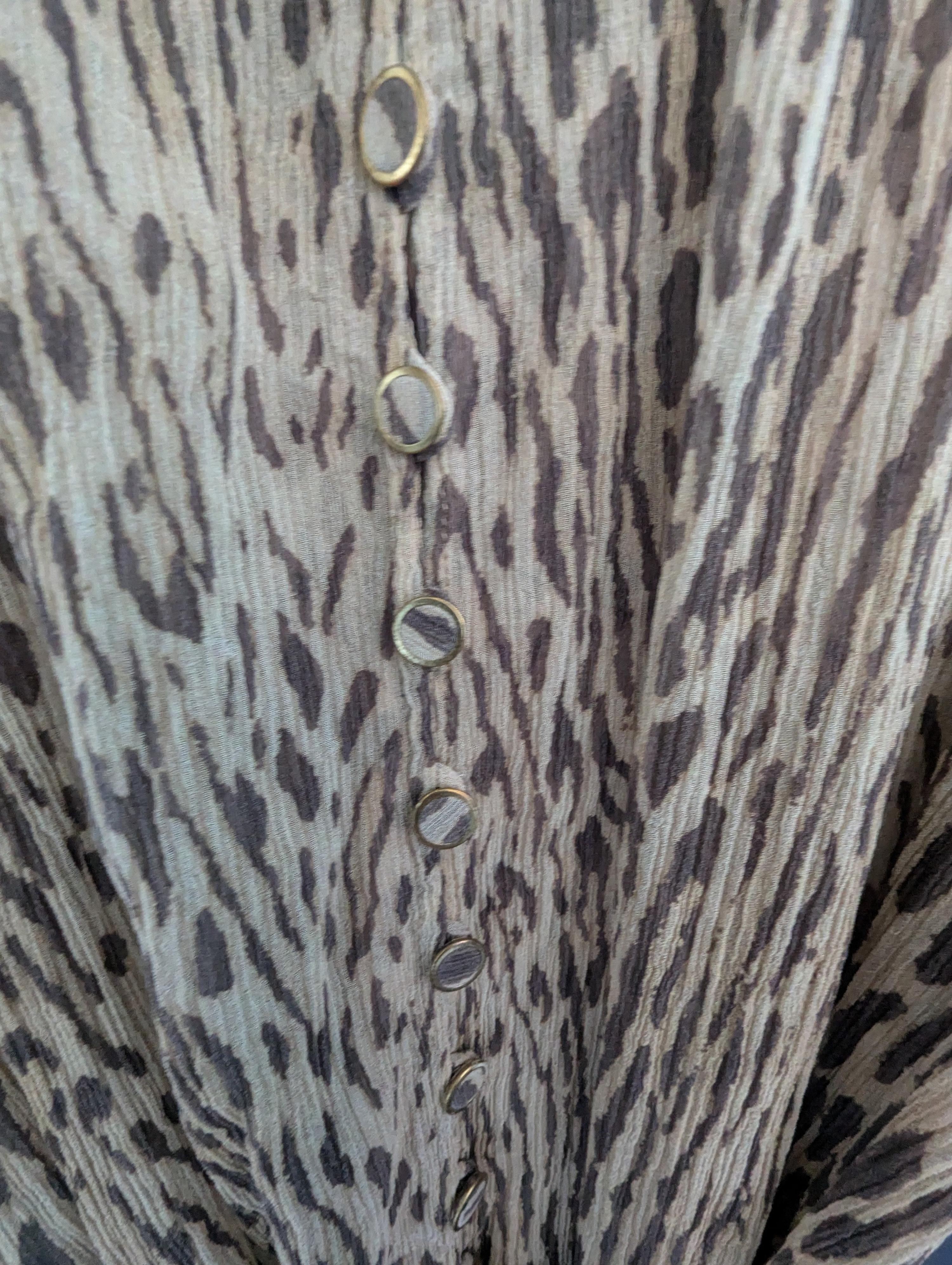 Zimmermann Leopard Print Silk Dress 3 thumbnail 5