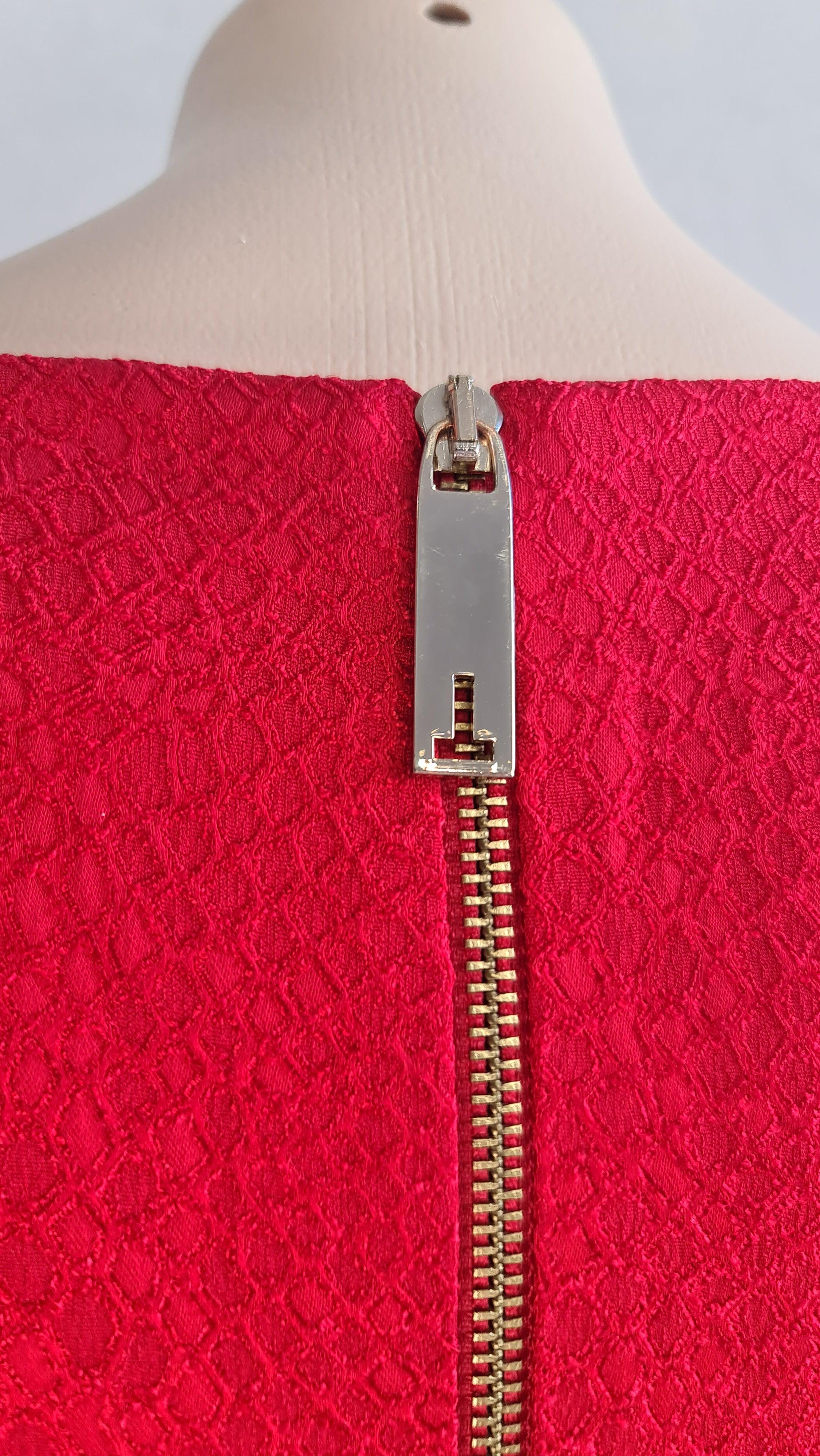 Ted Baker Red Dress - size 2 thumbnail 6