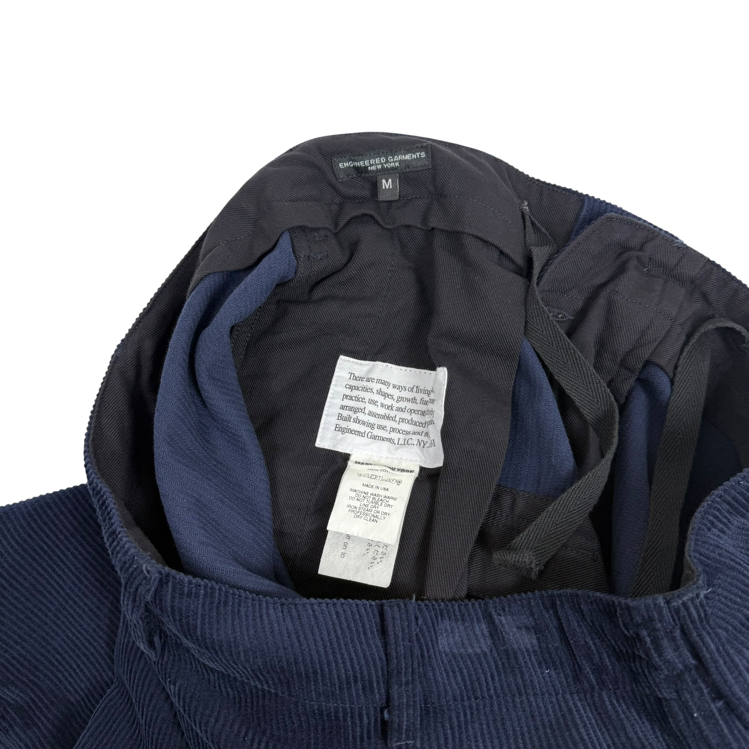 Engineered Garments Deck BW Corduroy Pants Navy (Size S & M) thumbnail 5