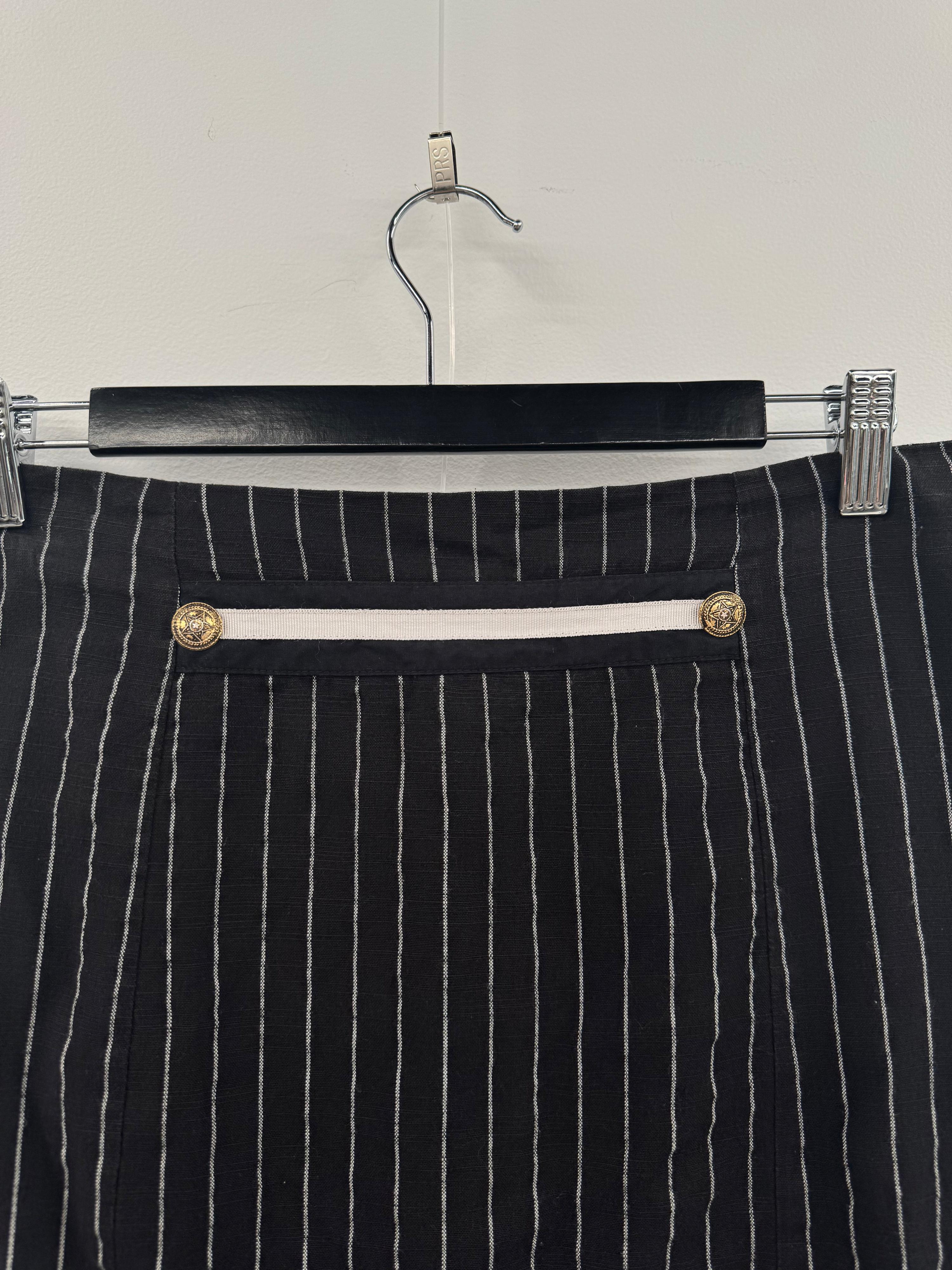 Peace Angels Striped Skirt - Size S thumbnail 3
