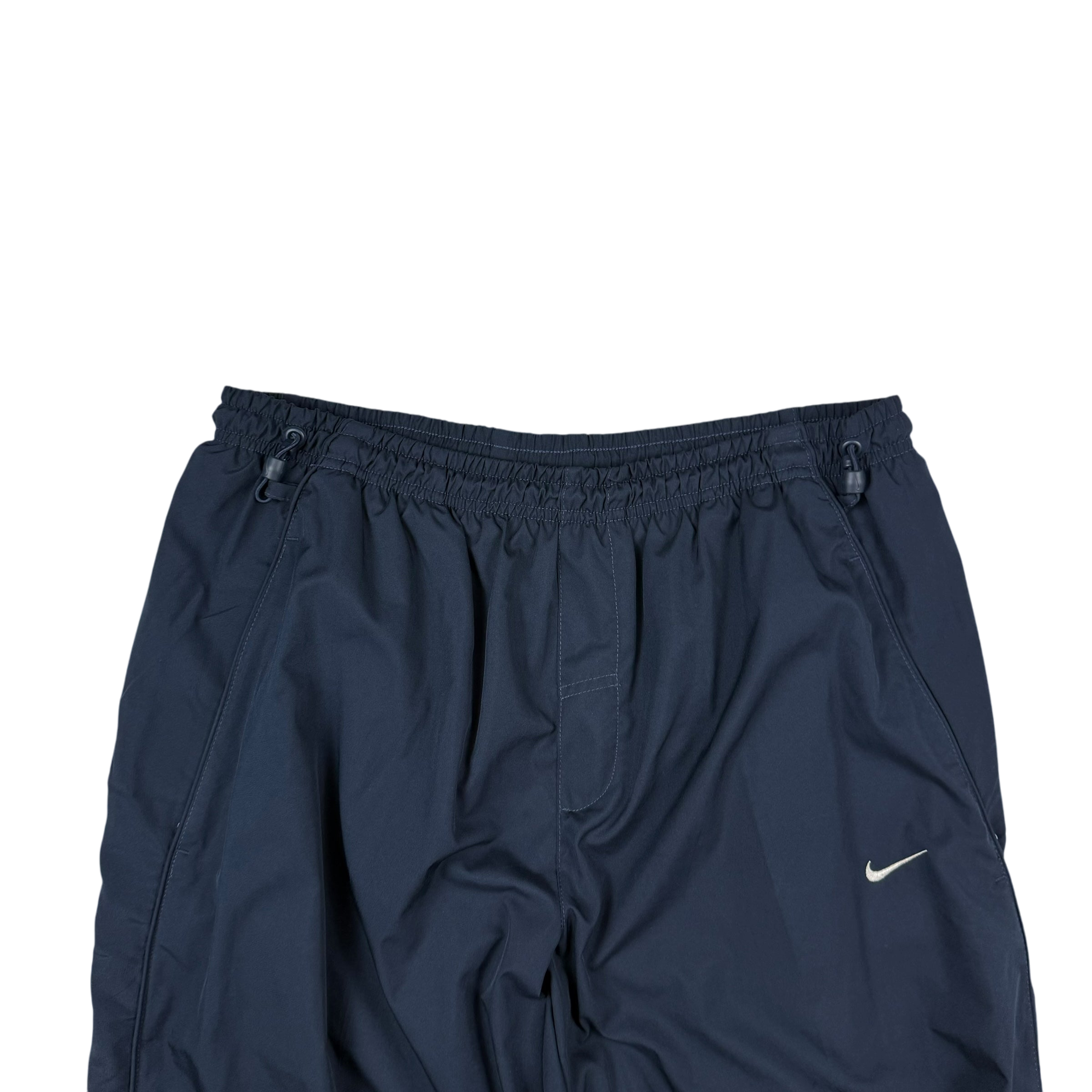 Nike 00s Embroidered Logo Navy Track Pants (part of set) (Size L) thumbnail 2