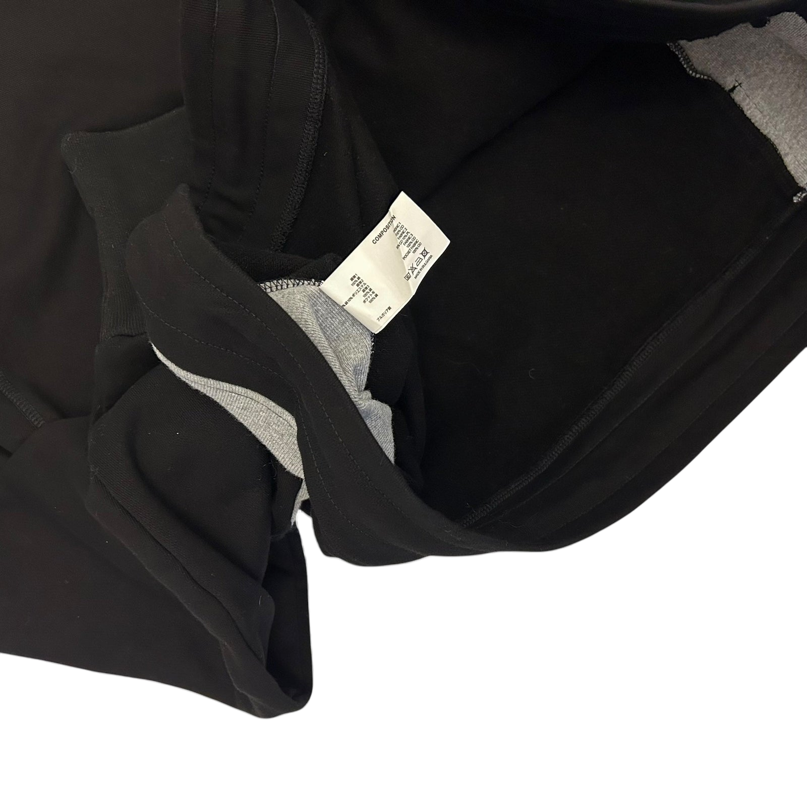 Kiko Kostadinov KK Paneled Sweatshirt Black/Grey (Fits XL) thumbnail 5
