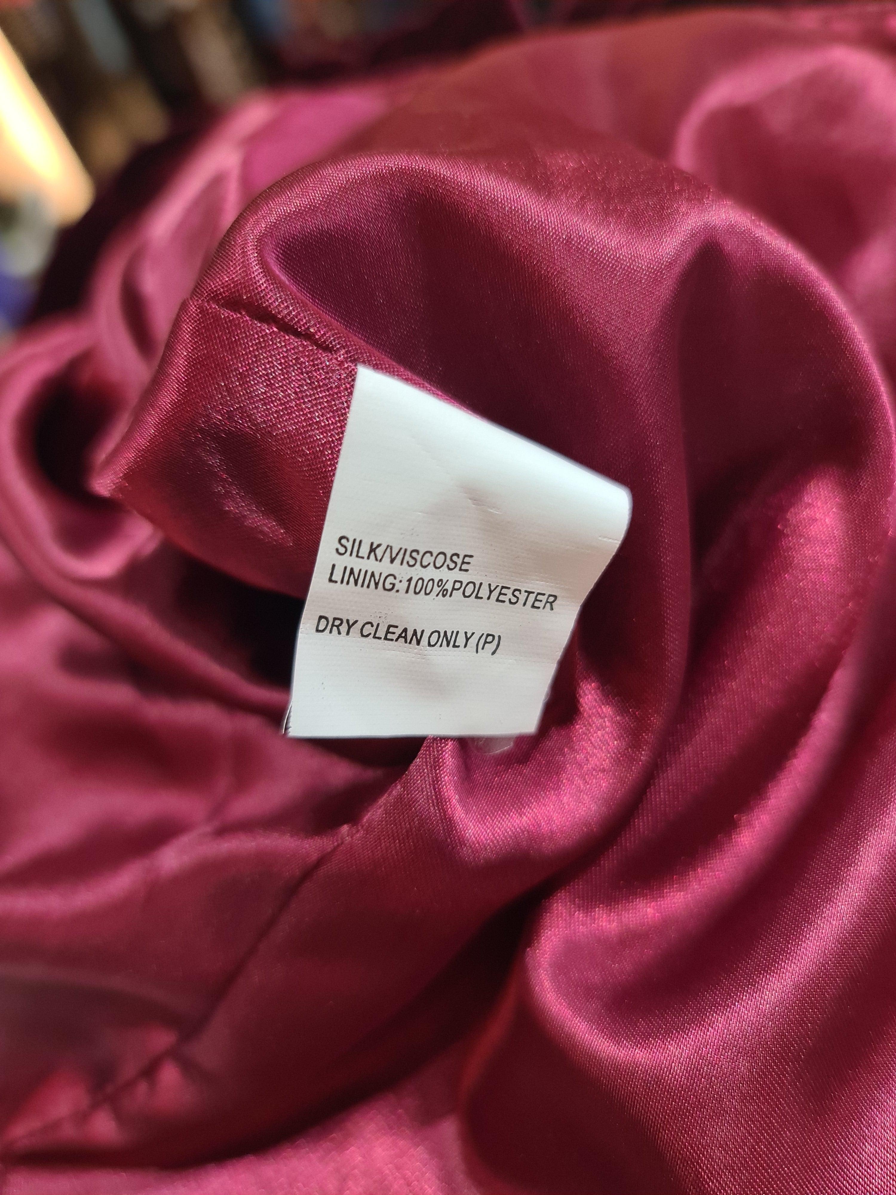 Vintage Monica Velvet Dress - size S thumbnail 9