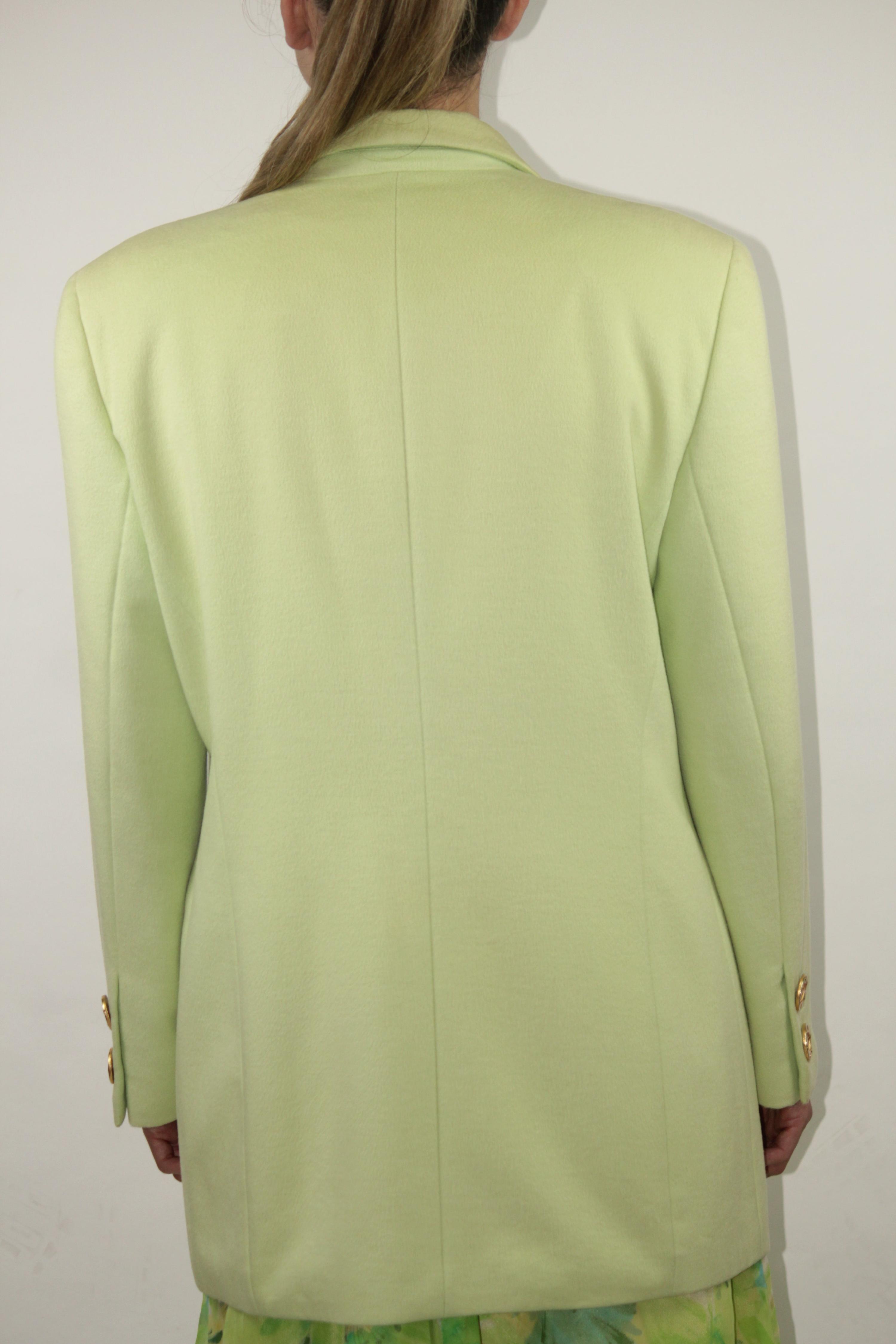 Pastel Green Blazer thumbnail 3