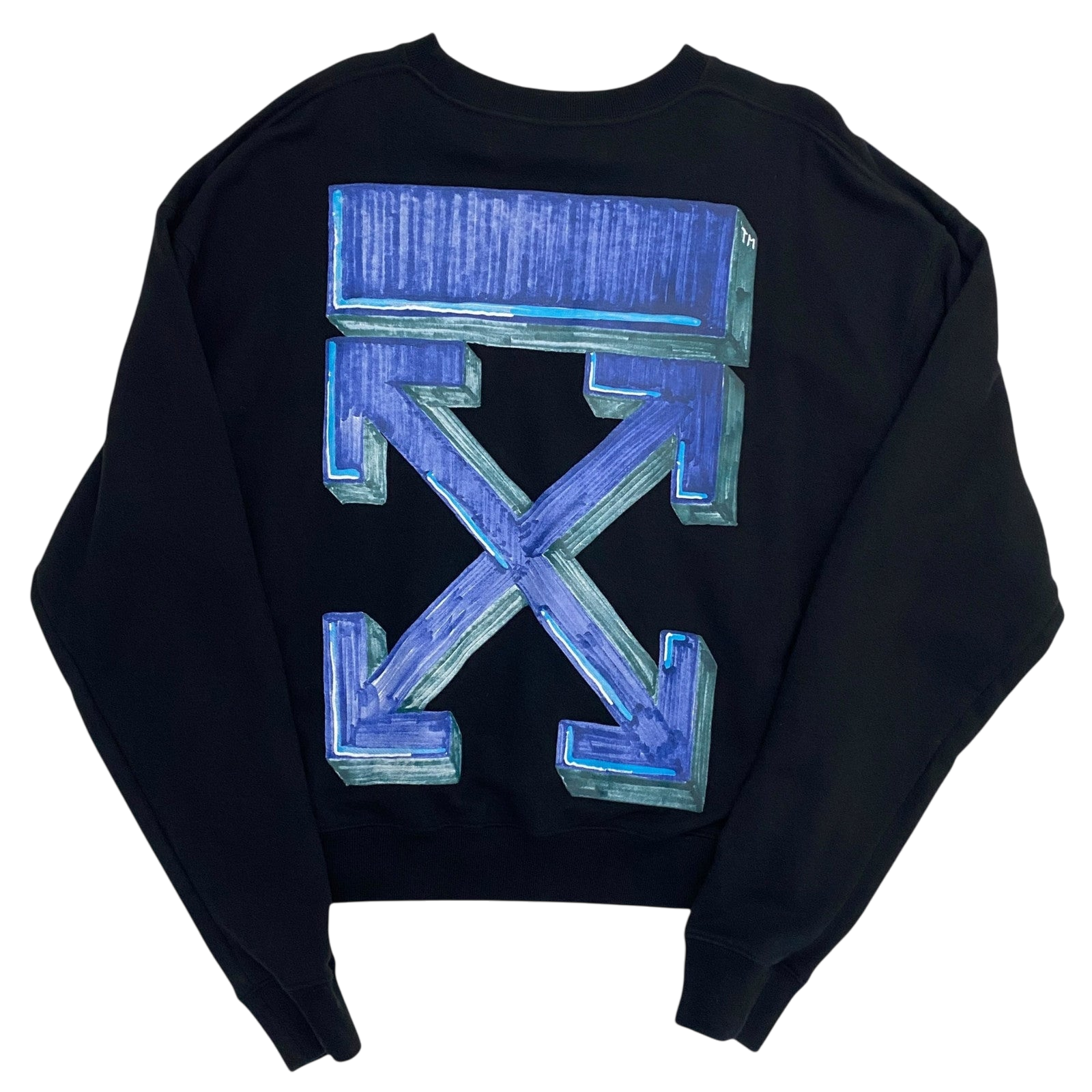 Off-White FW20 Marker Arrows Sweatshirt Black (Fits M-L) thumbnail 3