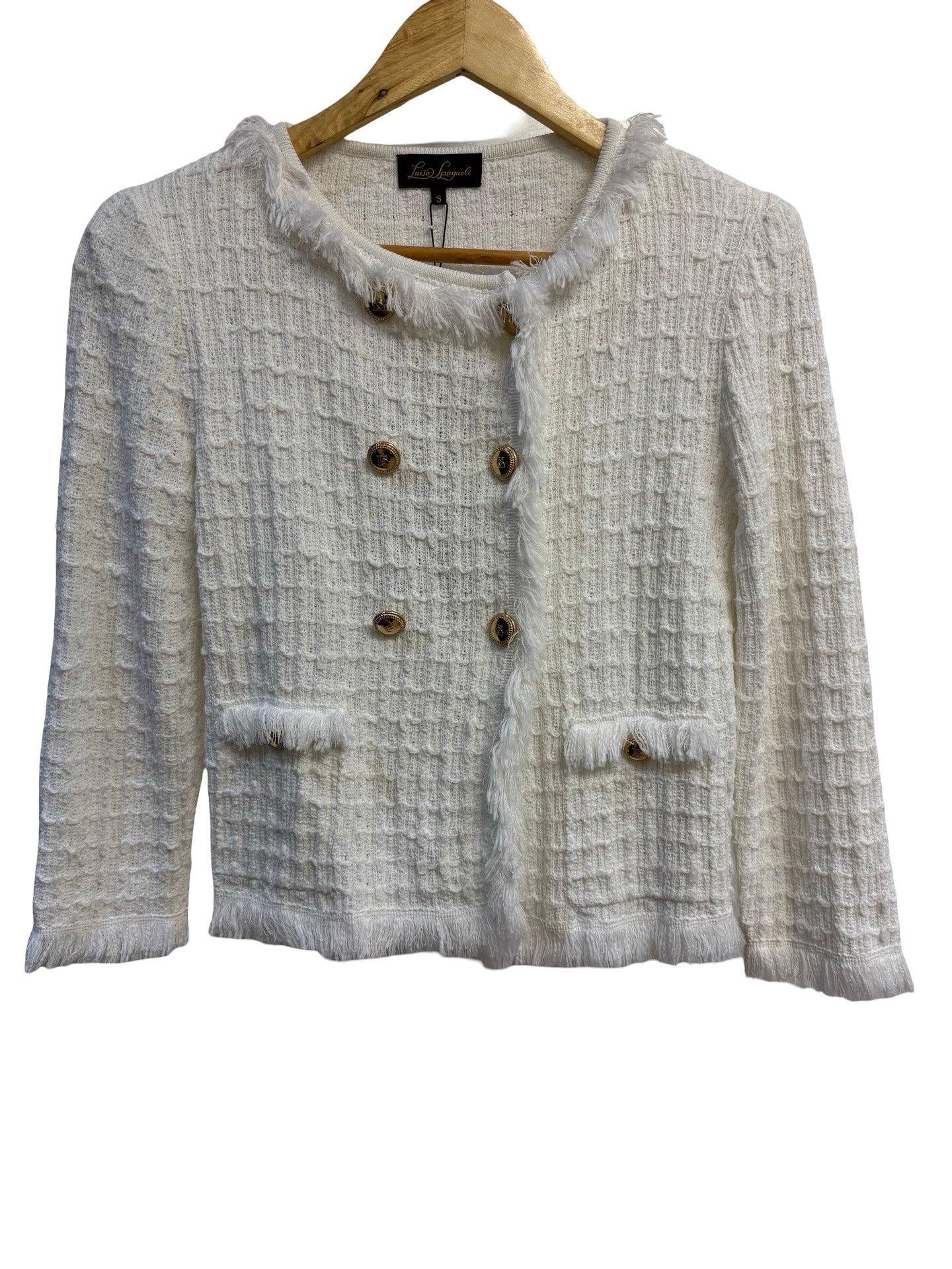 Luisa Spagnoli White Jacket S