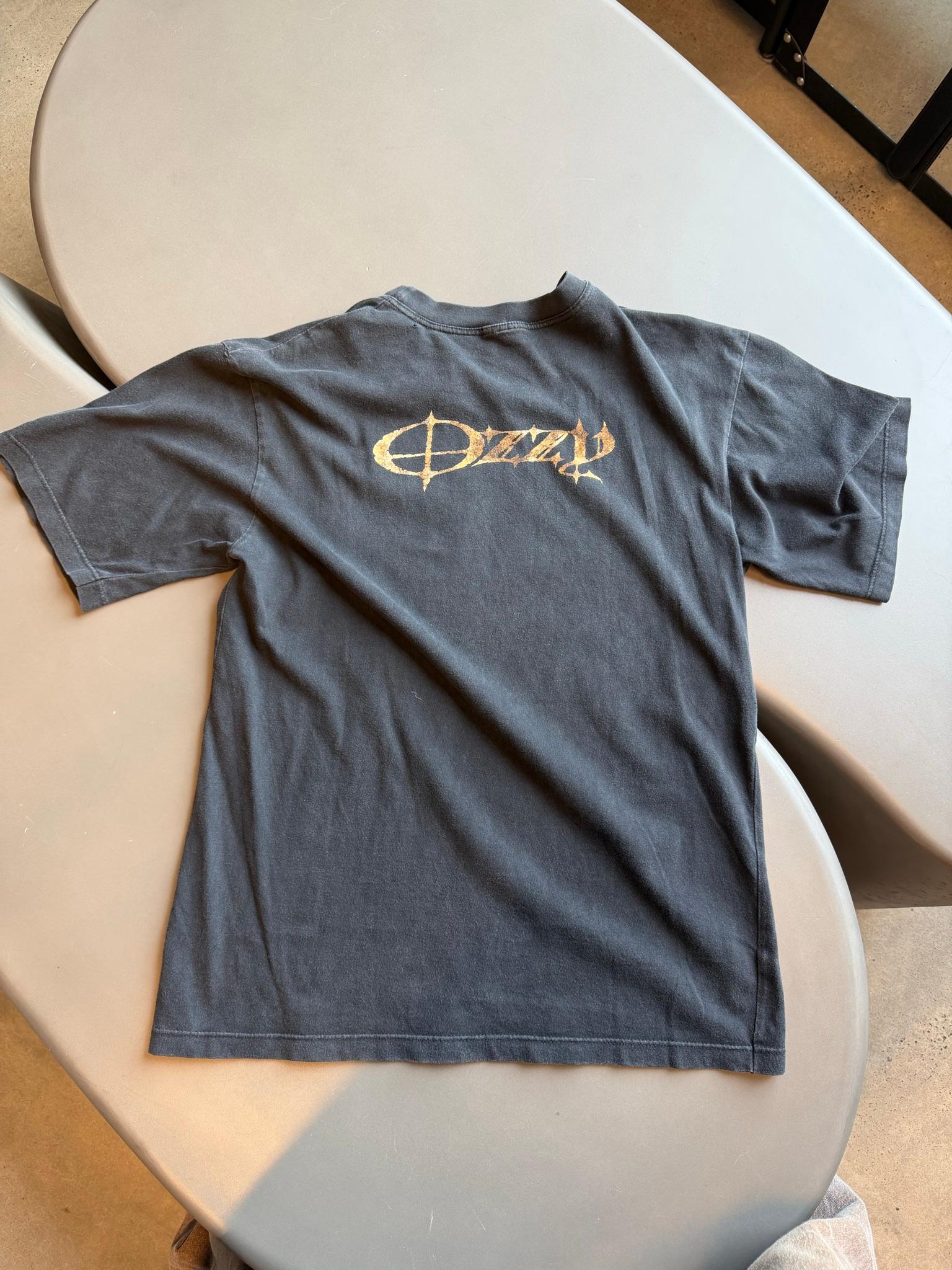 Ozzy Osbourne 2002 Portrait Graphic T-Shirt Black (Fits M-L) thumbnail 2