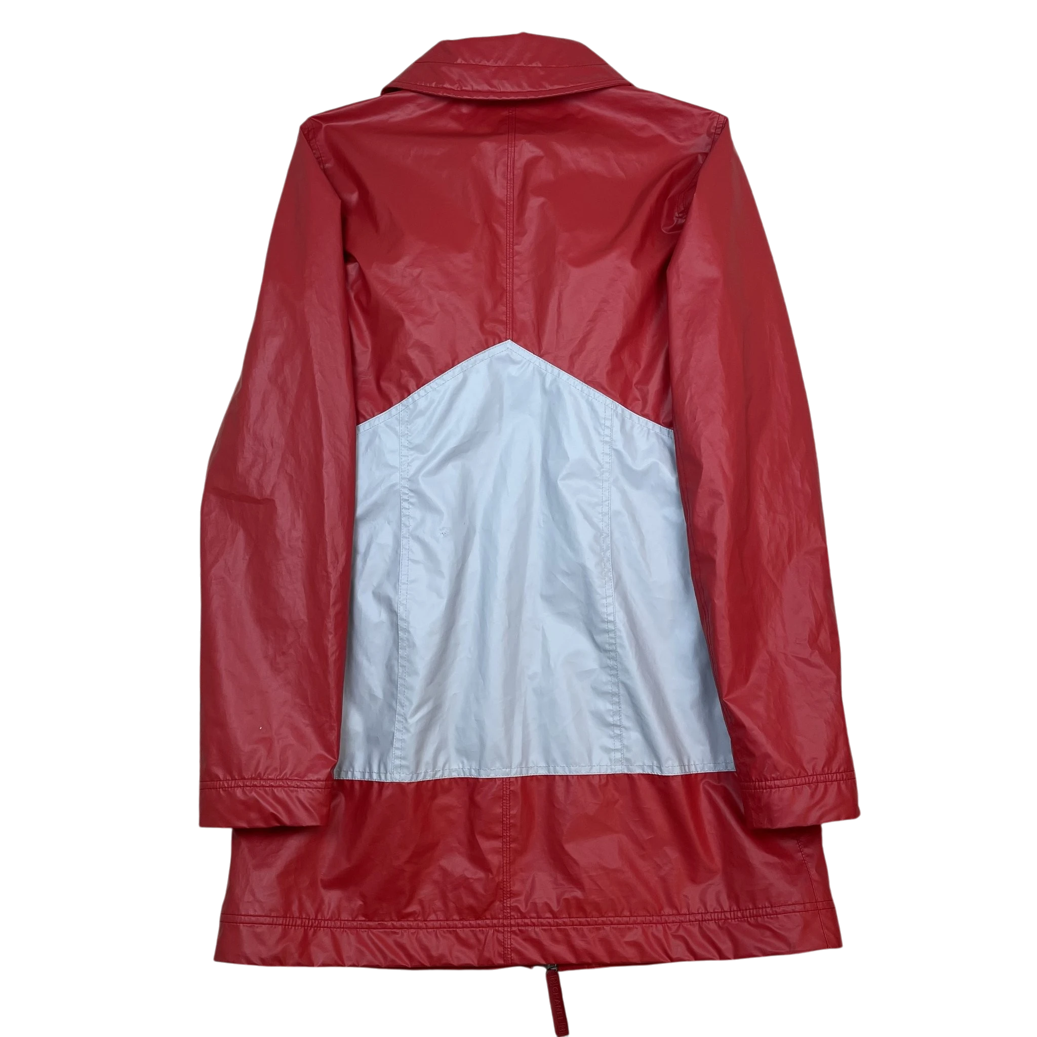 Chanel Sport 90s Poly Rain Coat Red (Size 40) thumbnail 3