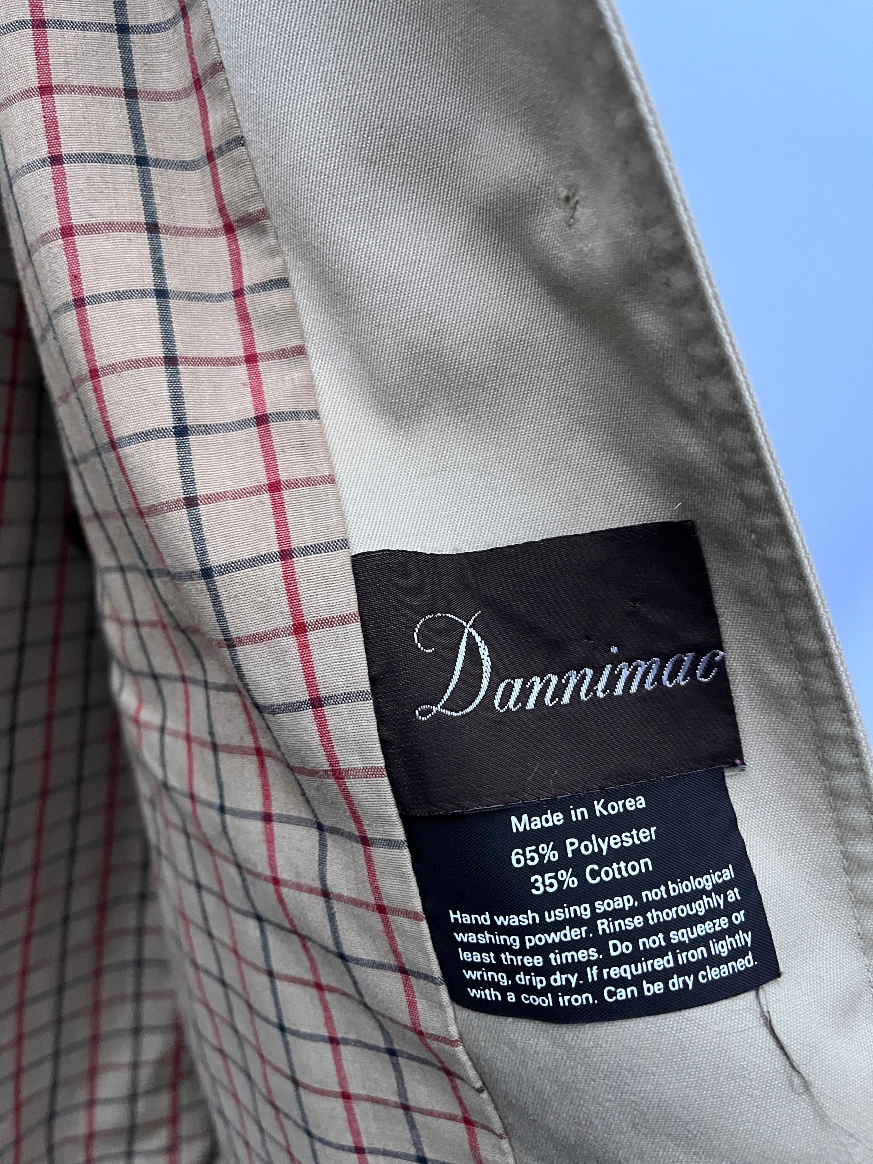 Vintage Dannimac Beige Light Jacket XS/S thumbnail 11
