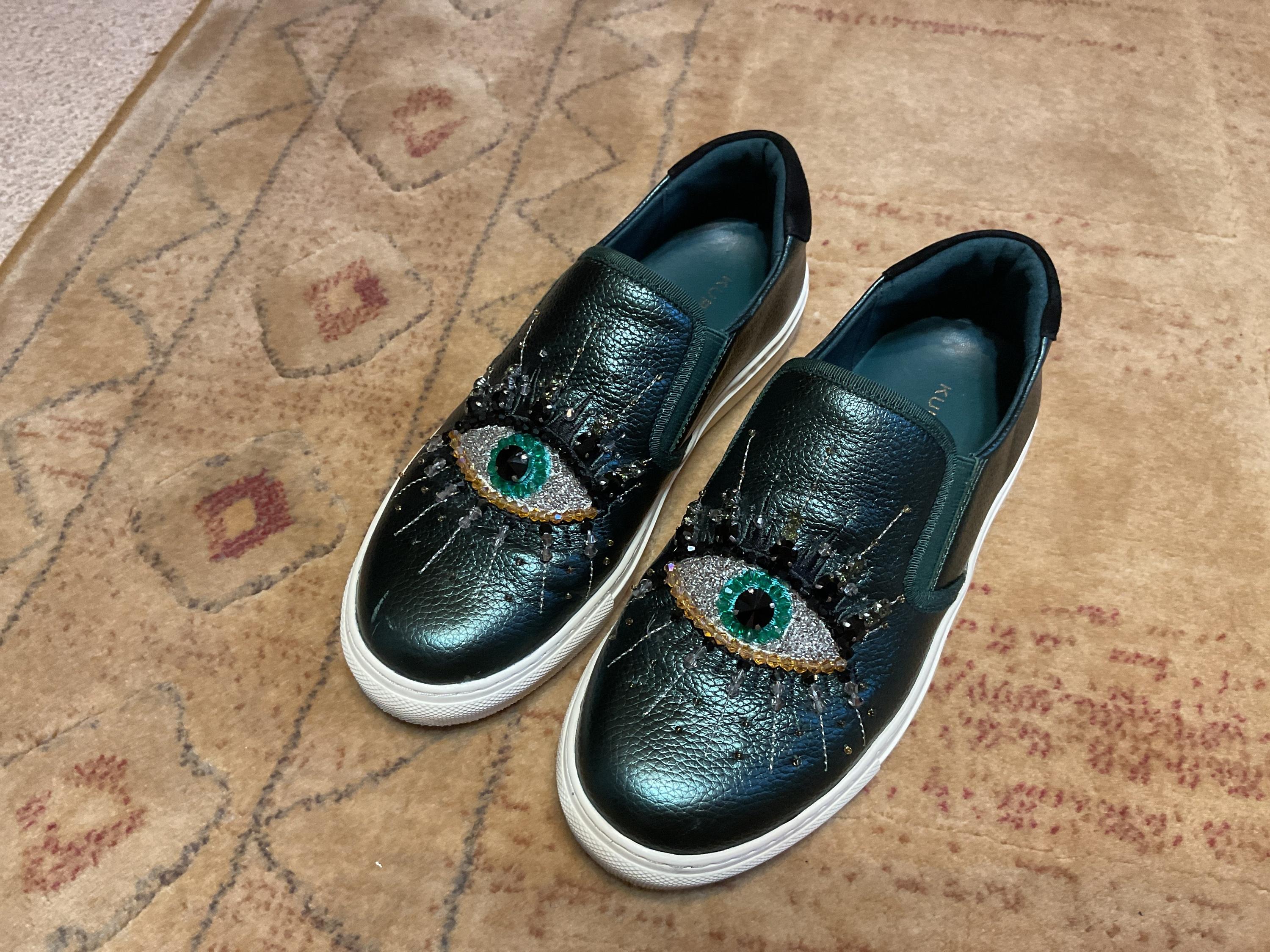 Kurt Geiger Green Eyes Sneakers 38