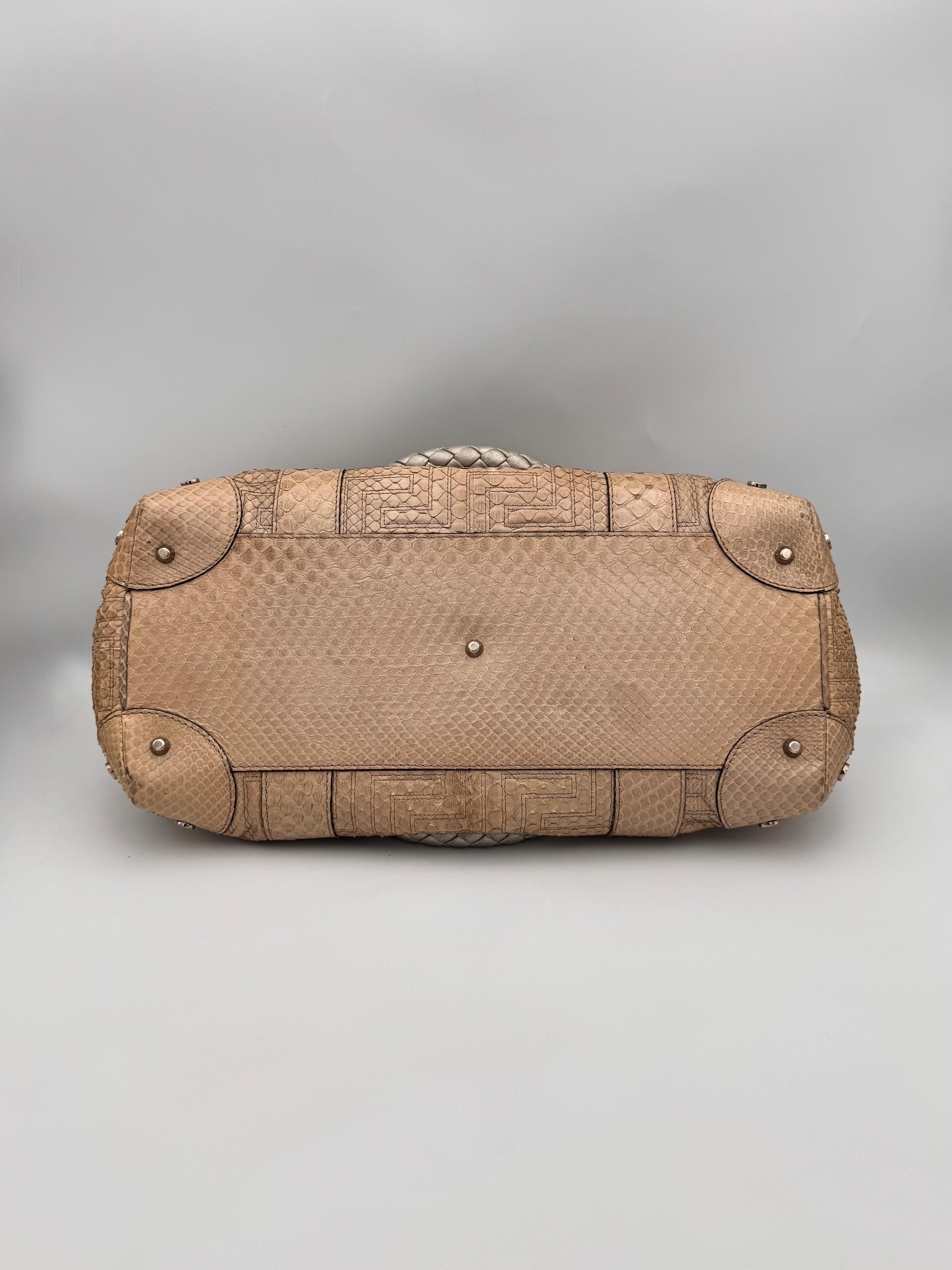 Vintage Gianni Versace Python Handbag thumbnail 10