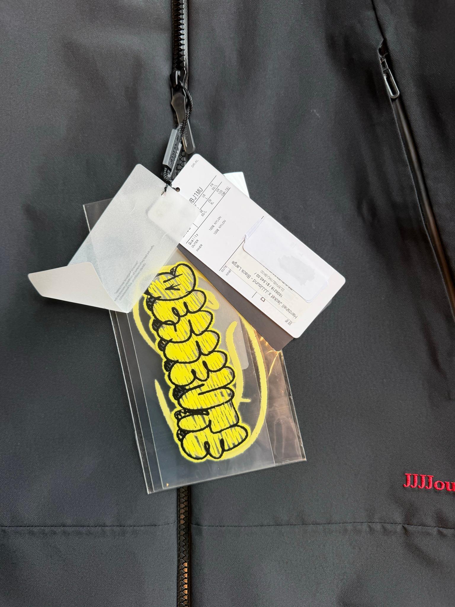 Descente ALLTERRAIN x JJJound 2025 Hardshell Jacket Black (Size L) thumbnail 3