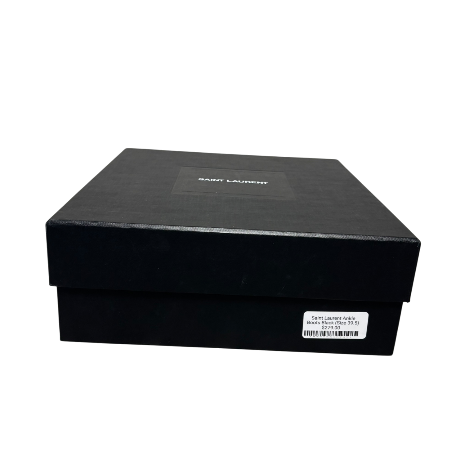 Saint Laurent Pointed Toe Leather Ankle Boots Black (Size EU39.5) thumbnail 11