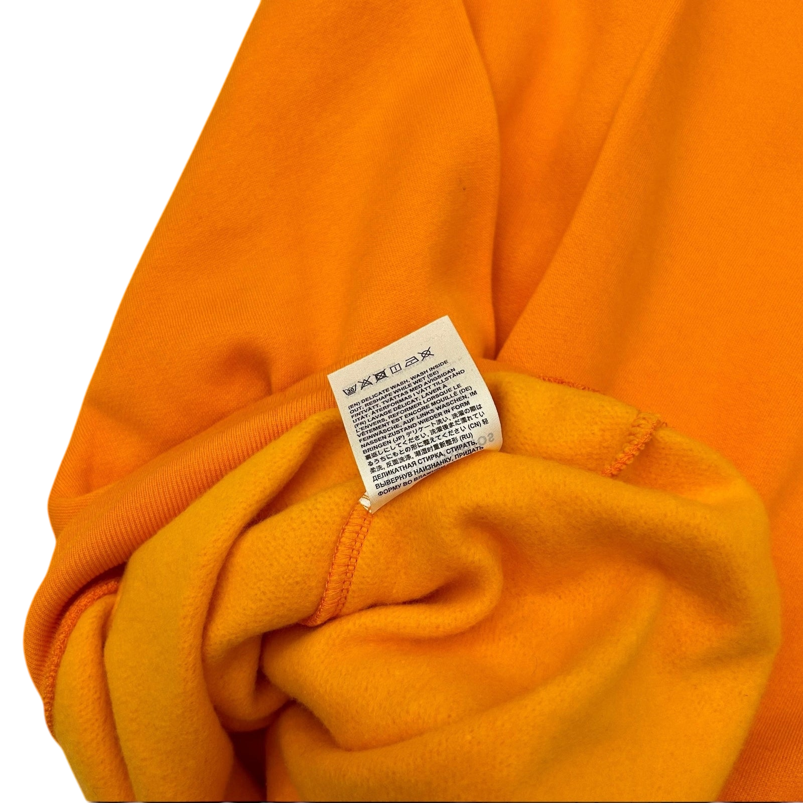 Acne Studios Jacquard Logo Sweatshirt Orange (Fits L-XL) thumbnail 4