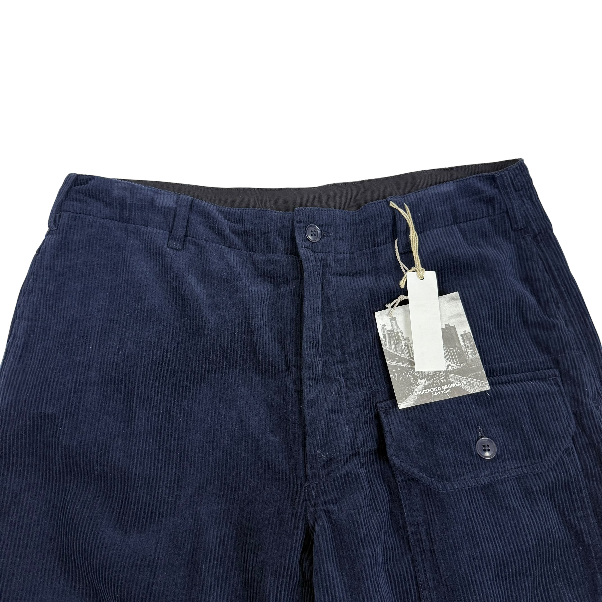 Engineered Garments Deck BW Corduroy Pants Navy (Size S & M) thumbnail 2