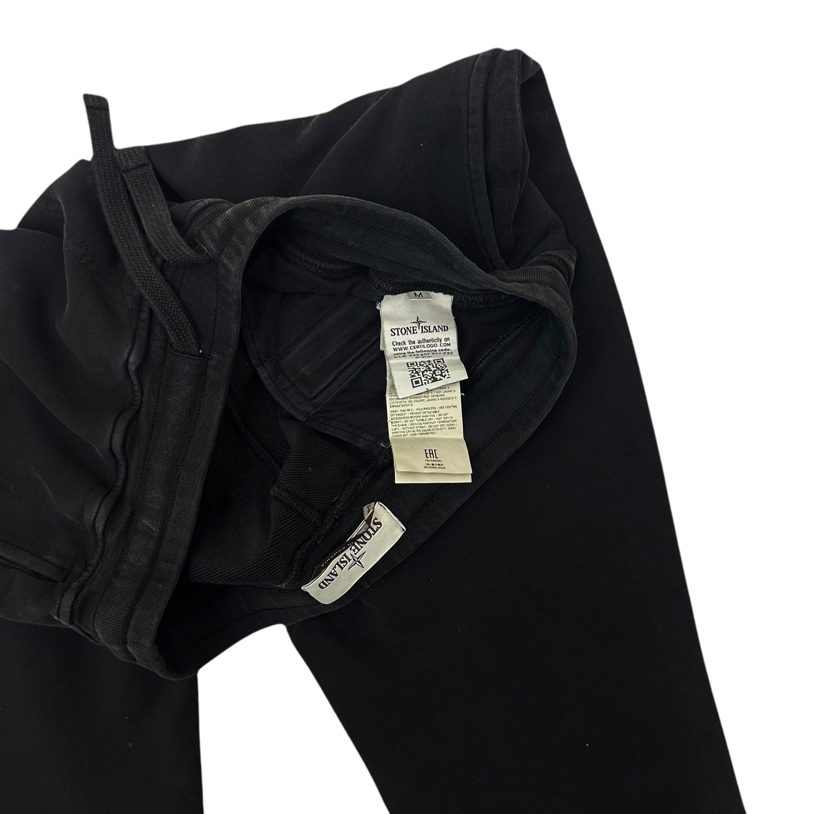 Stone Island Track Pants Black (Fits 30”-34”) thumbnail 4