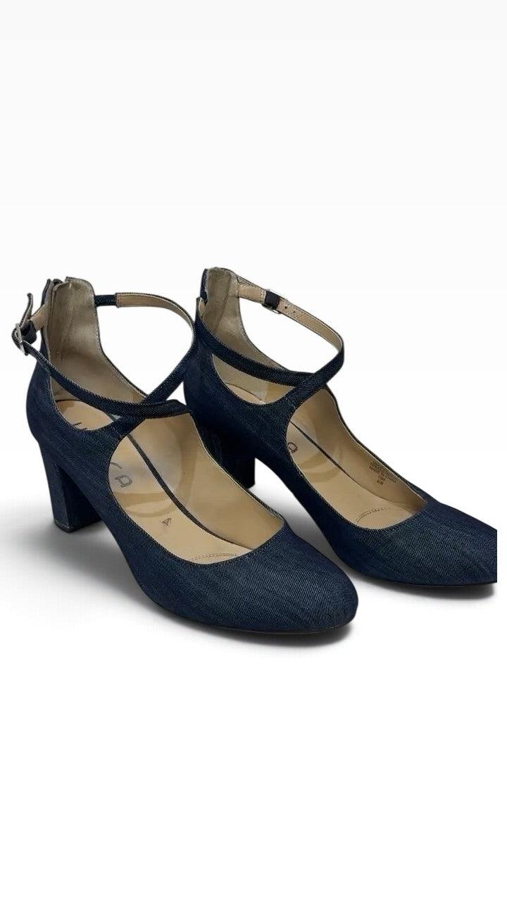 Unisa Blue Denim Heels
