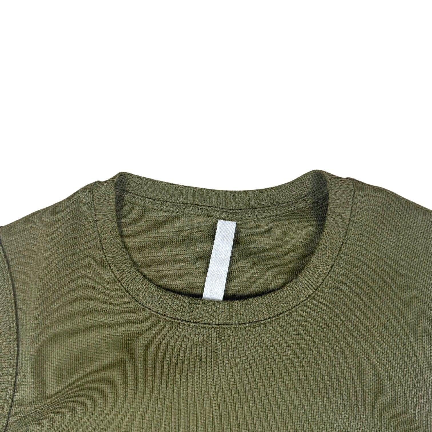 Dion Lee Rib Corset Tank Top Army Green (Fits M-XL Mens) thumbnail 2