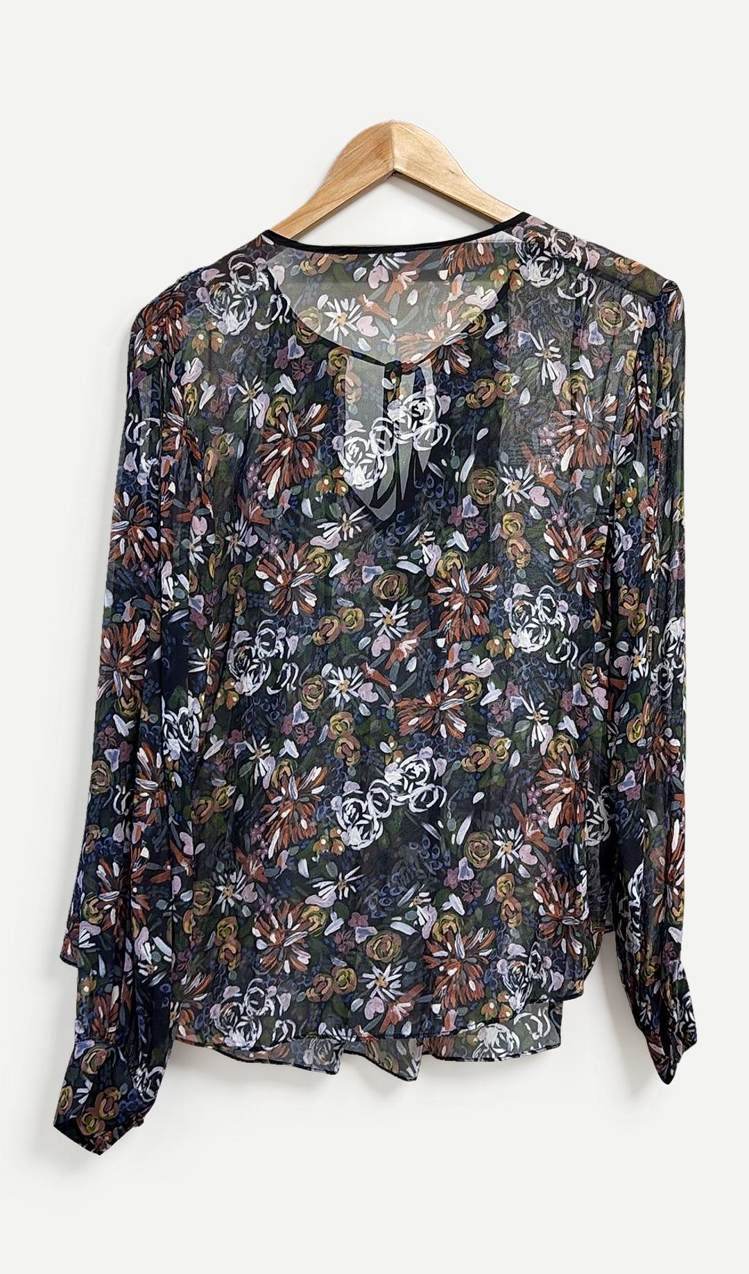 Megan Park Floral Blouse 1 thumbnail 2