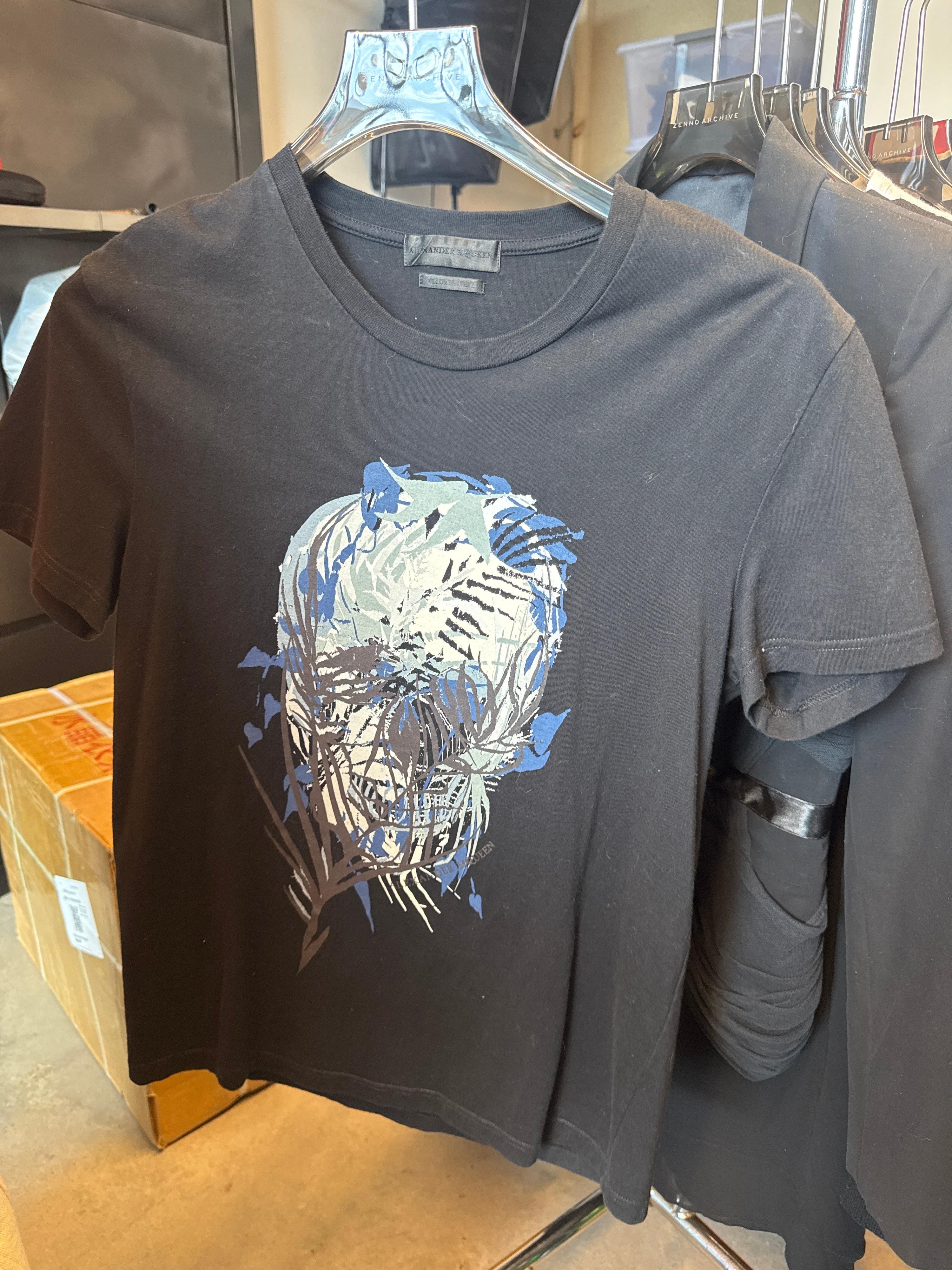 Alexander McQueen Skull Graphic T-Shirt Black (Size XS)