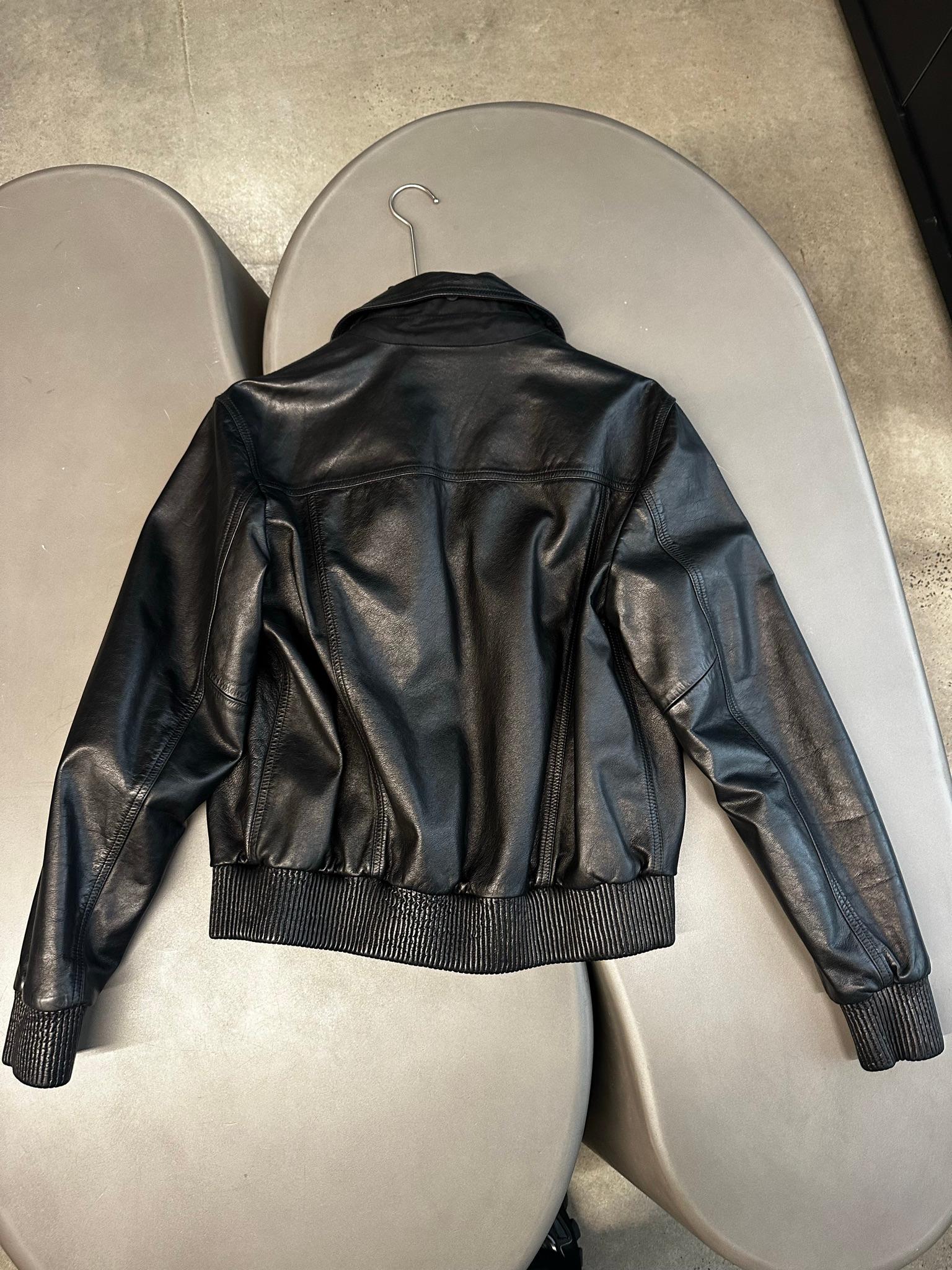 Kenzo Leather Jacket Black (Size L) thumbnail 4