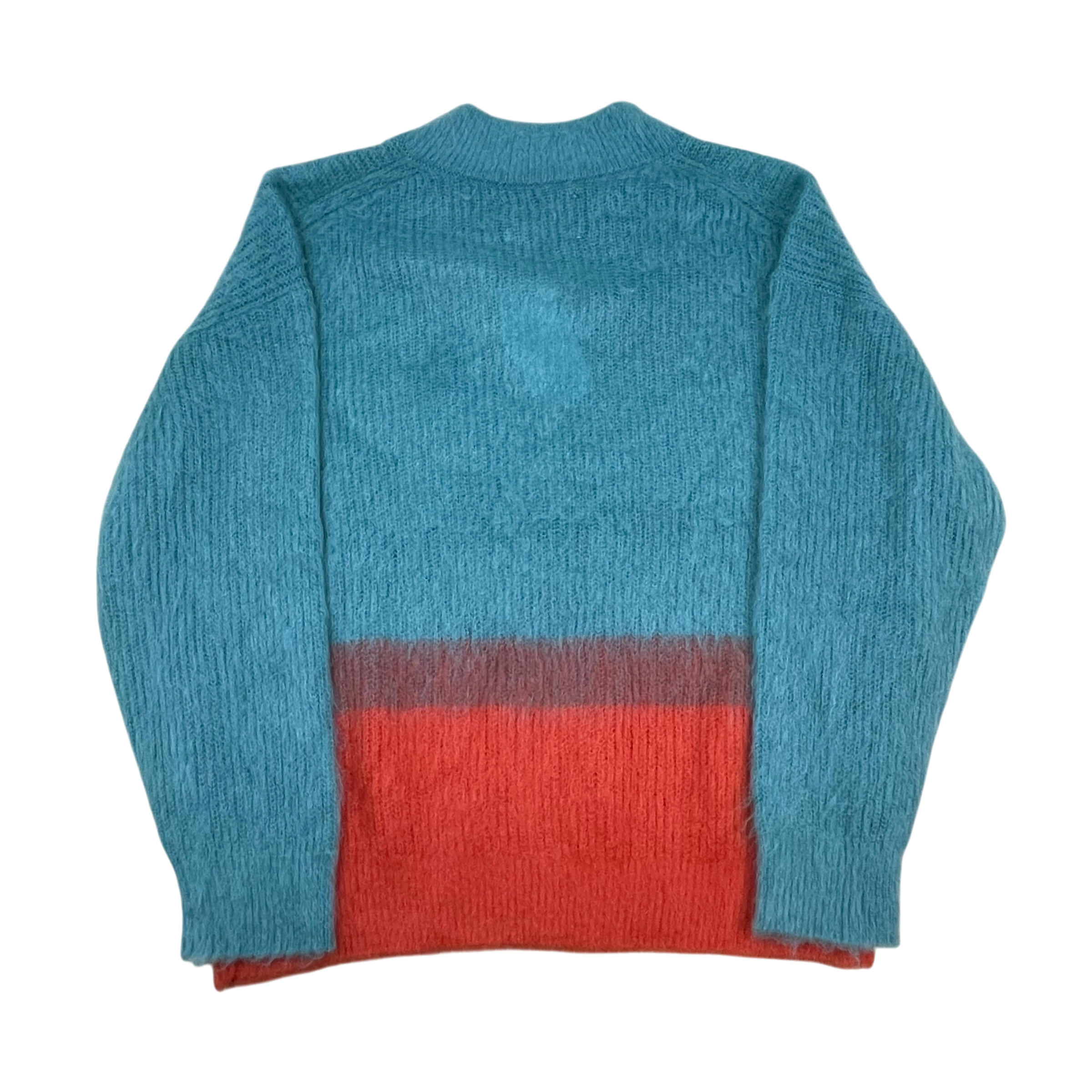 Maison Special Colour Block Knit Jumper Blue/Orange (Size 1) thumbnail 4