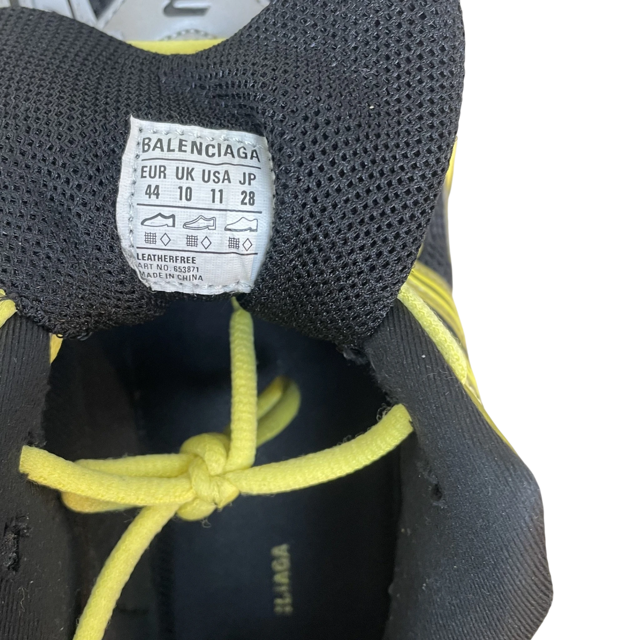 Balenciaga X-Pander Sneakers Yellow/Black (Size US11/EU44) thumbnail 7