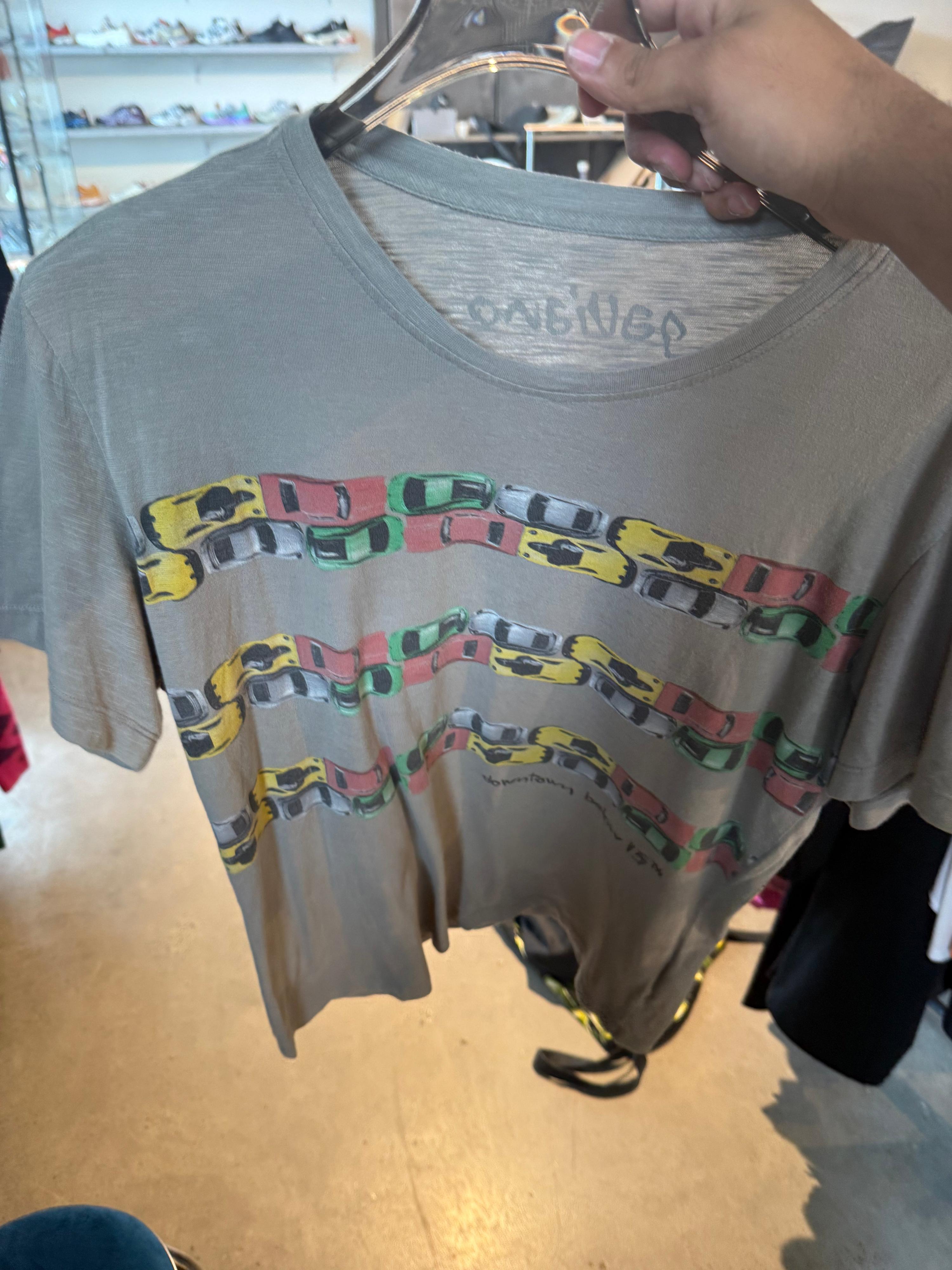 Galliano 00s Car Frogger T-Shirt (Size L)