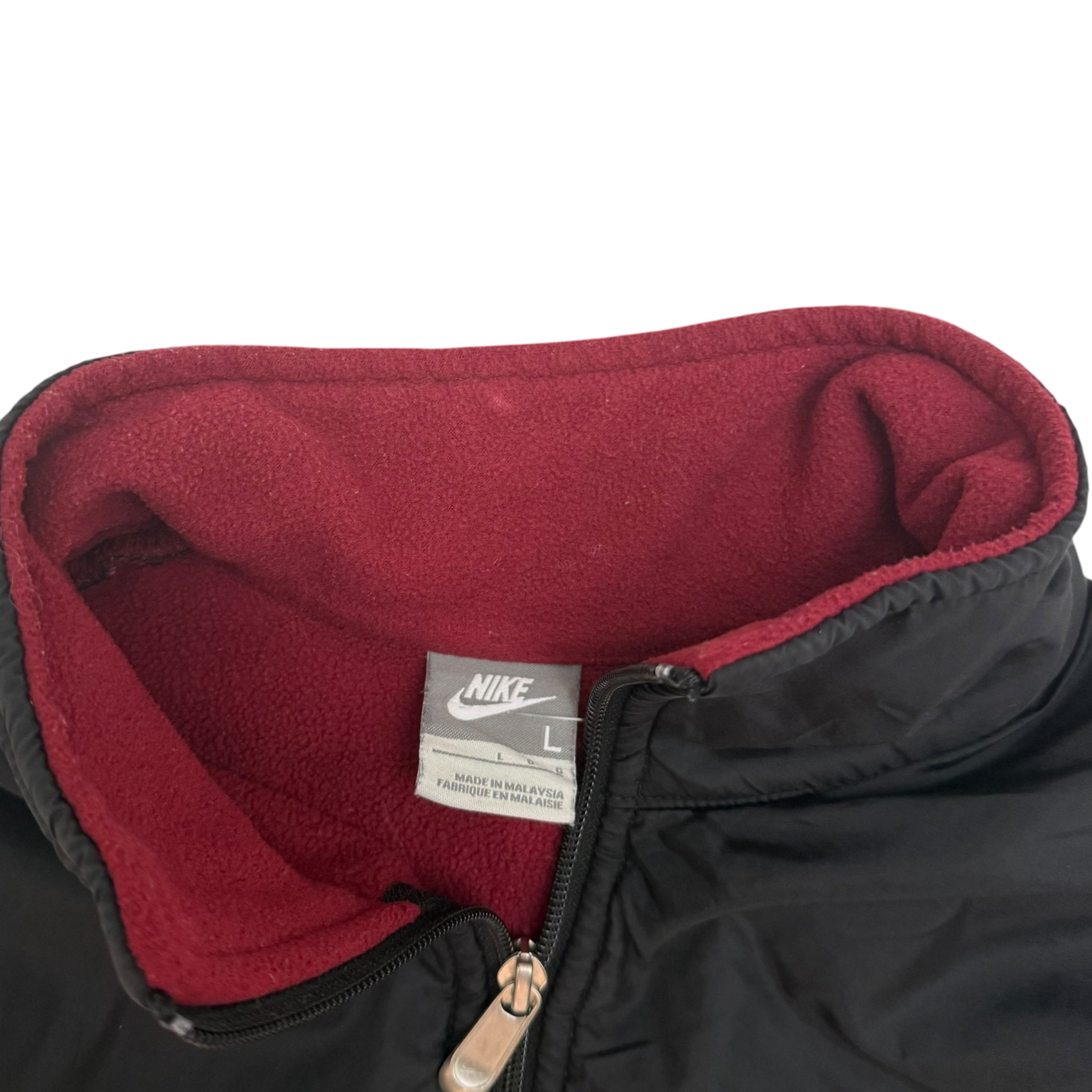 Vintage Nike Tech Fleece Red/Black (Size L) thumbnail 3