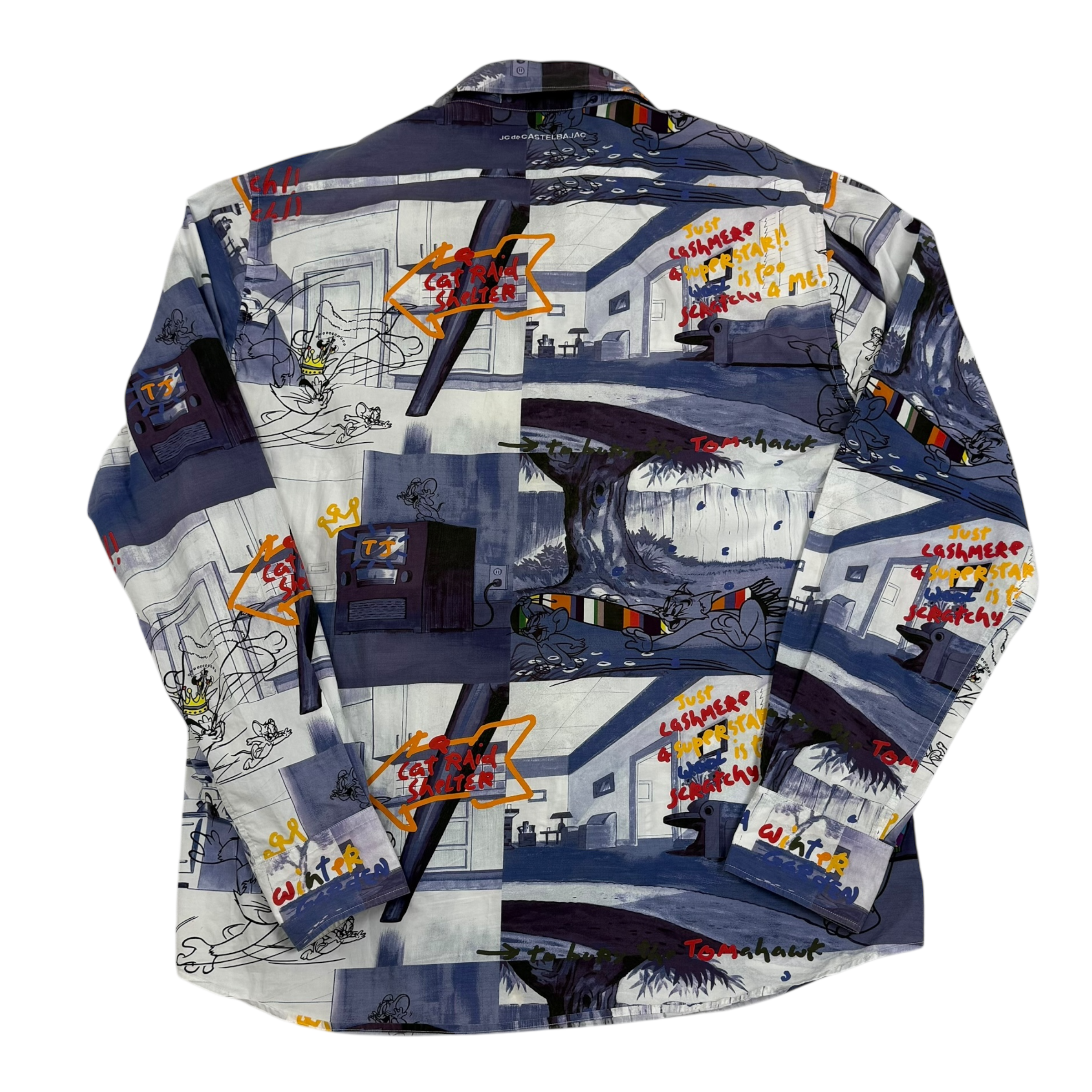 JC de Castelbajac 90s Cartoon Print Shirt (Size XL) thumbnail 3