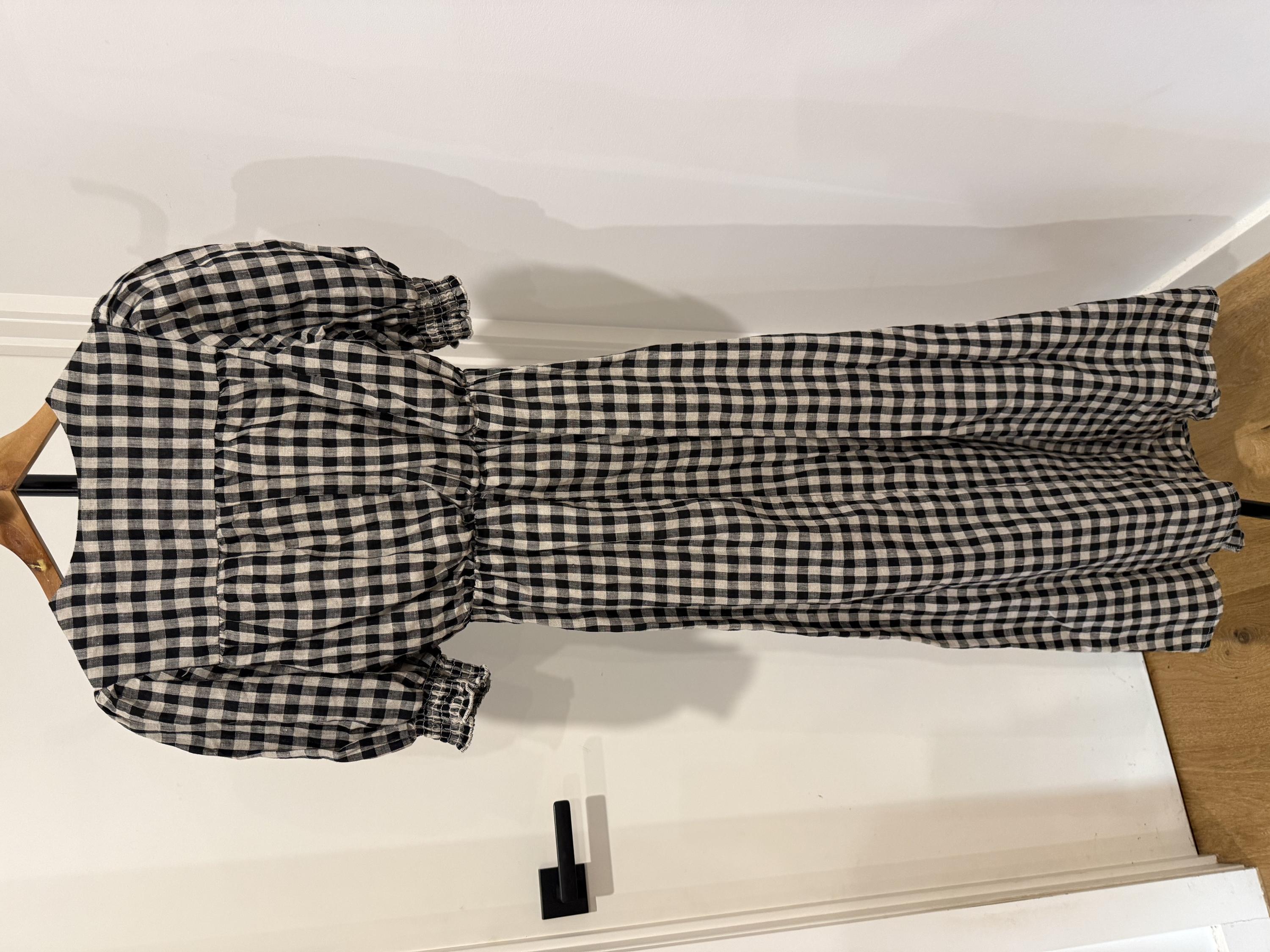 Aere Black & White Wrap Dress 6 thumbnail 3