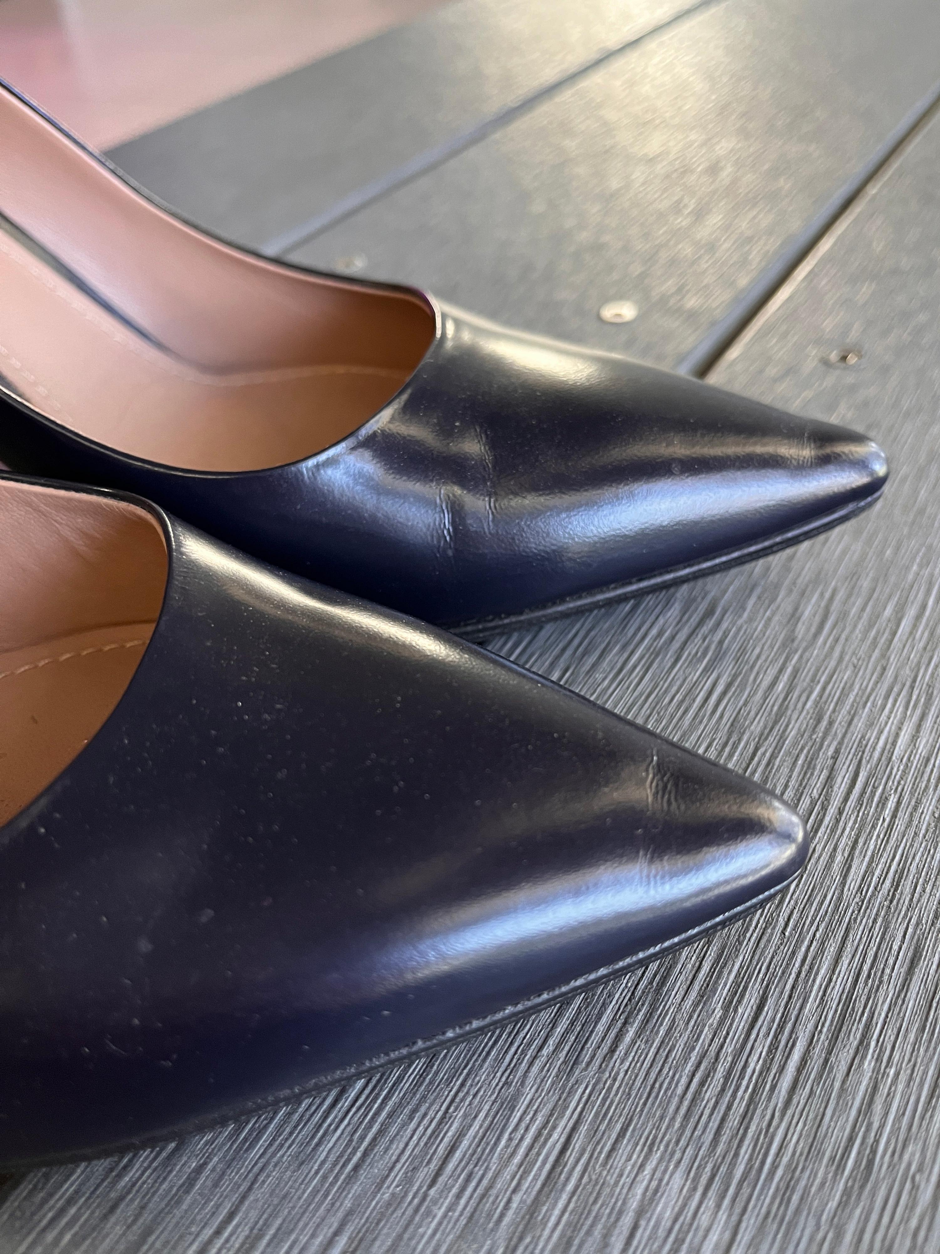 BIANCA BUCCHERI Midnight Blue Pumps Size 6.5 thumbnail 8