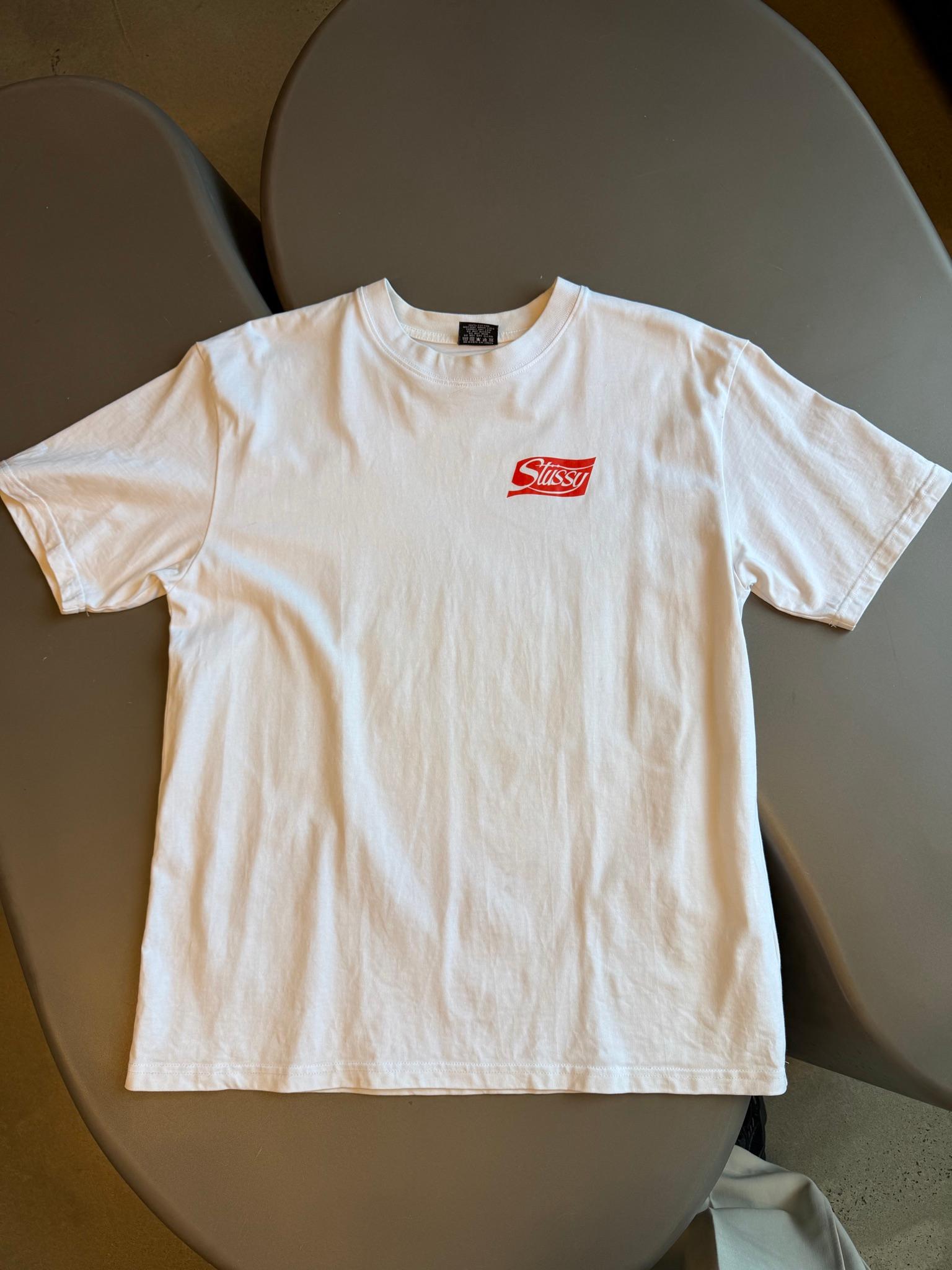 Stussy Soda Can T-Shirt White (Size XXL)