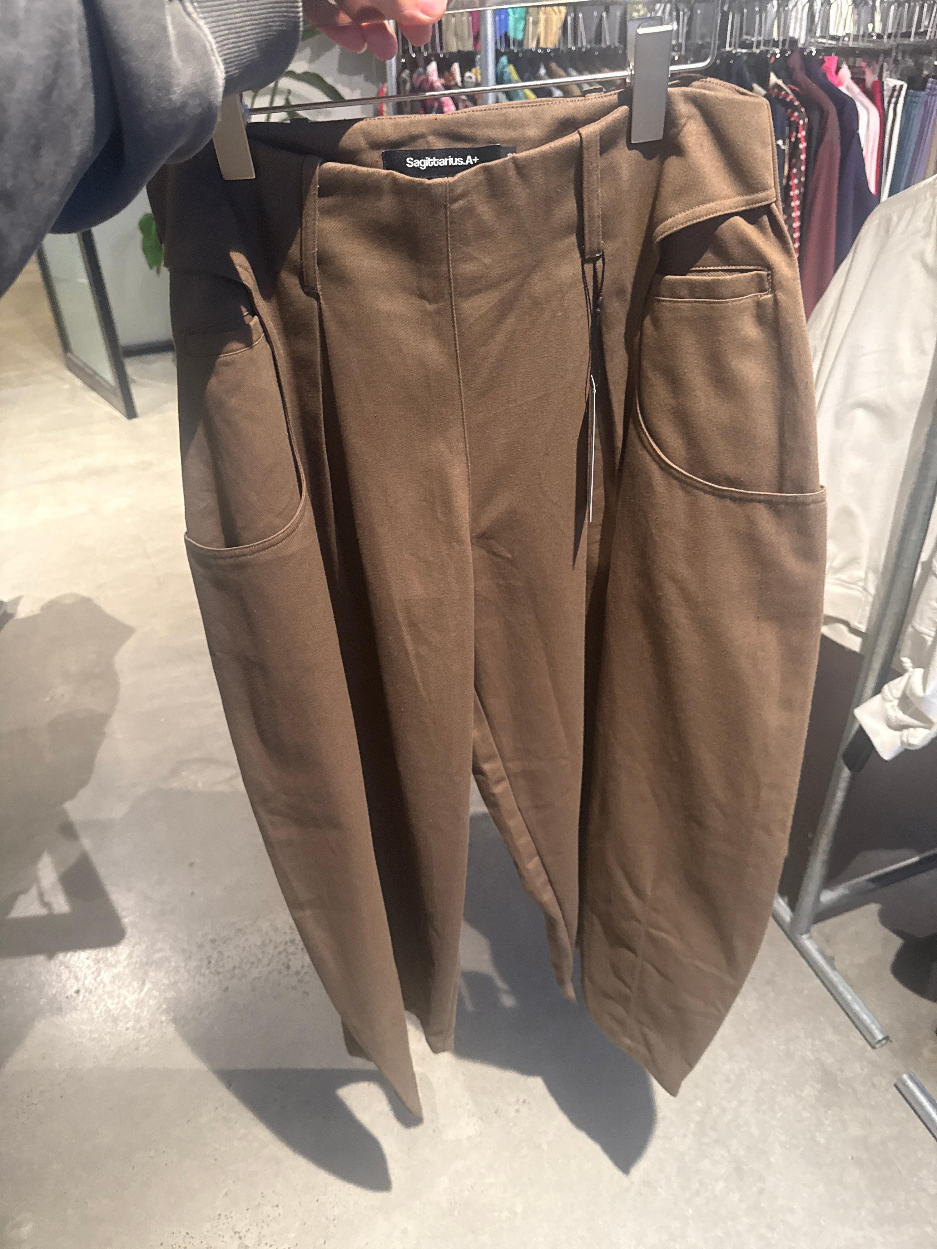 Sagittarius. A+ Orionis Wide Pants Brown - 2