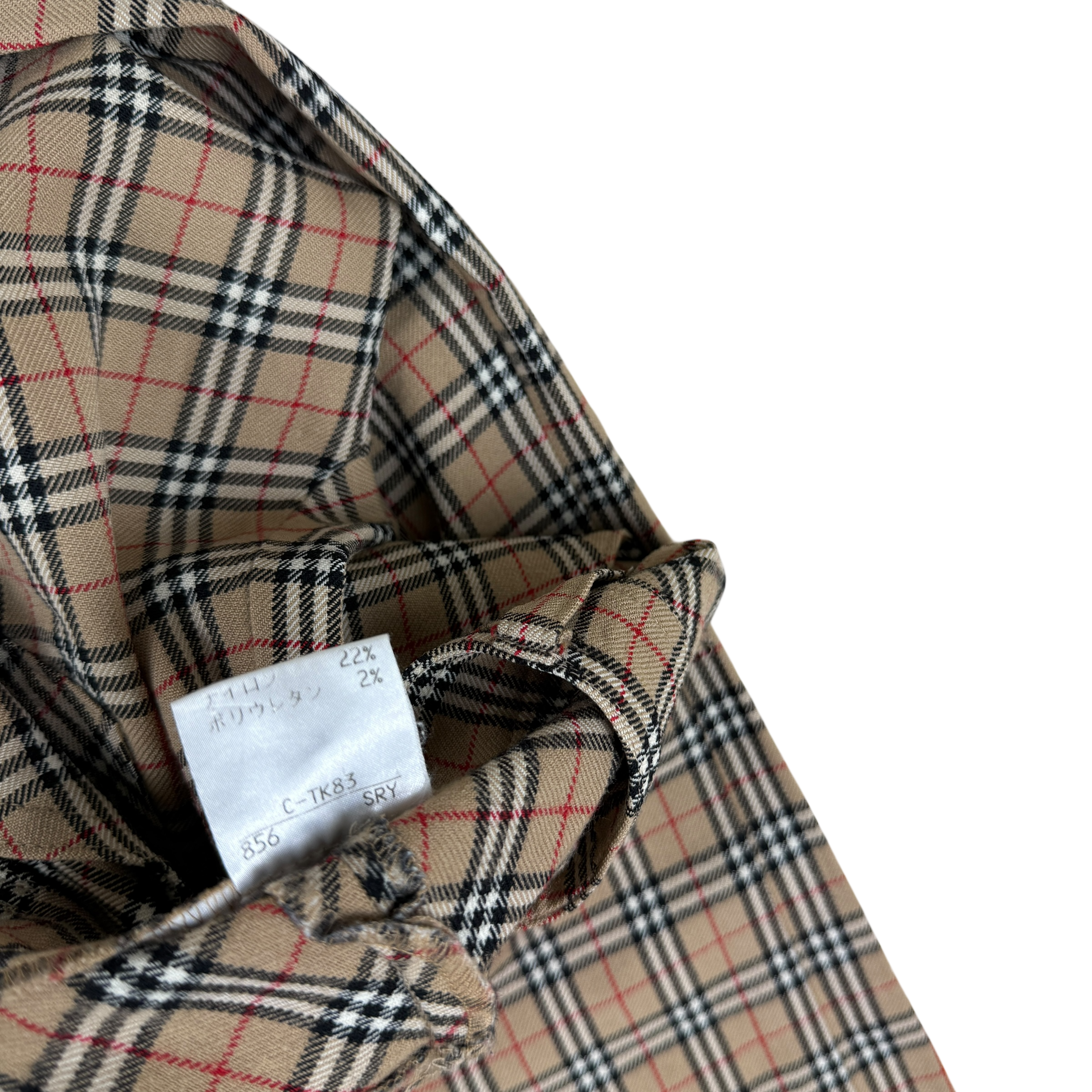 Burberry Blue Label Nova Check Trousers (Size 38) thumbnail 5