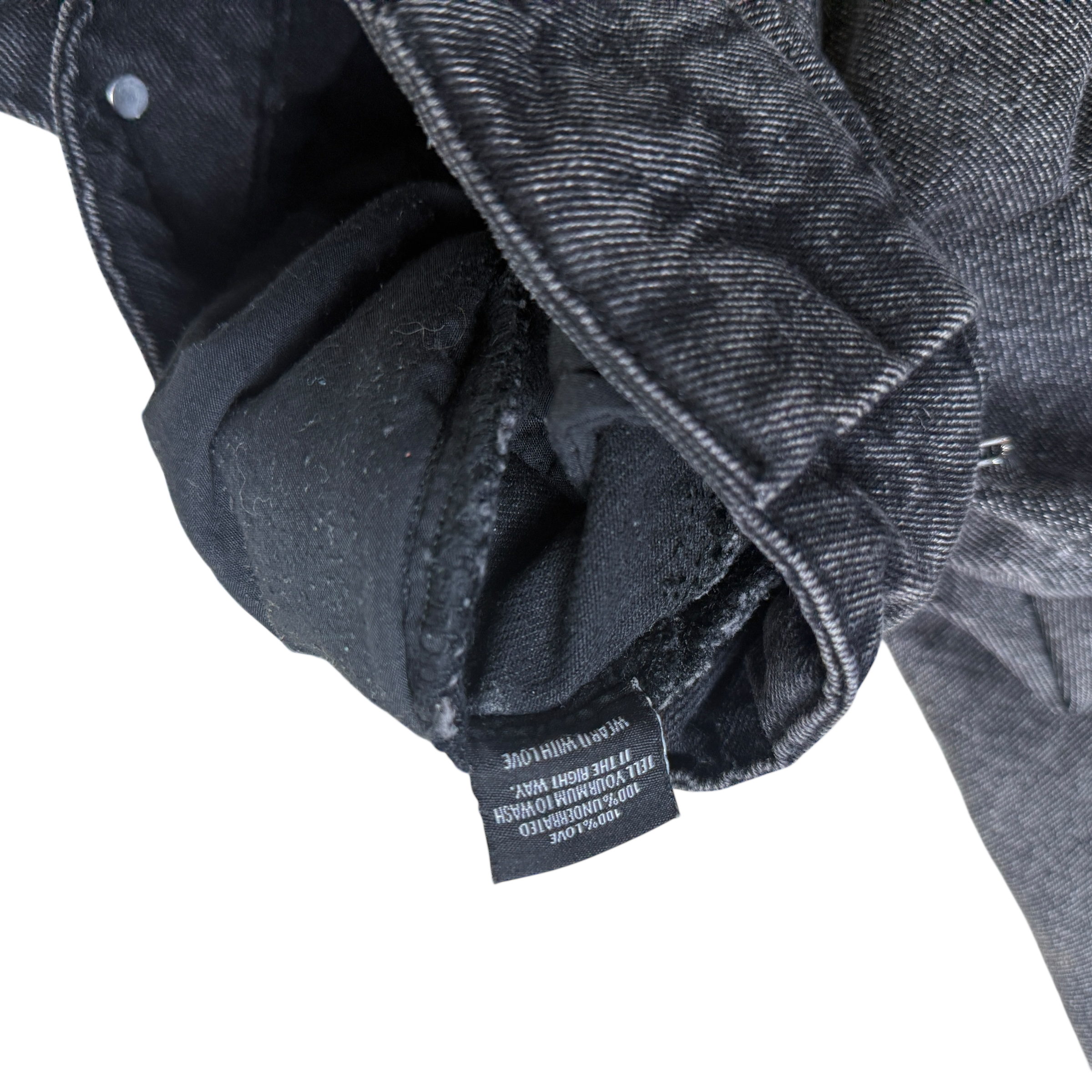 NO/FAITH STUDIOS Heavy Wave Jeans Black (Size M) thumbnail 7
